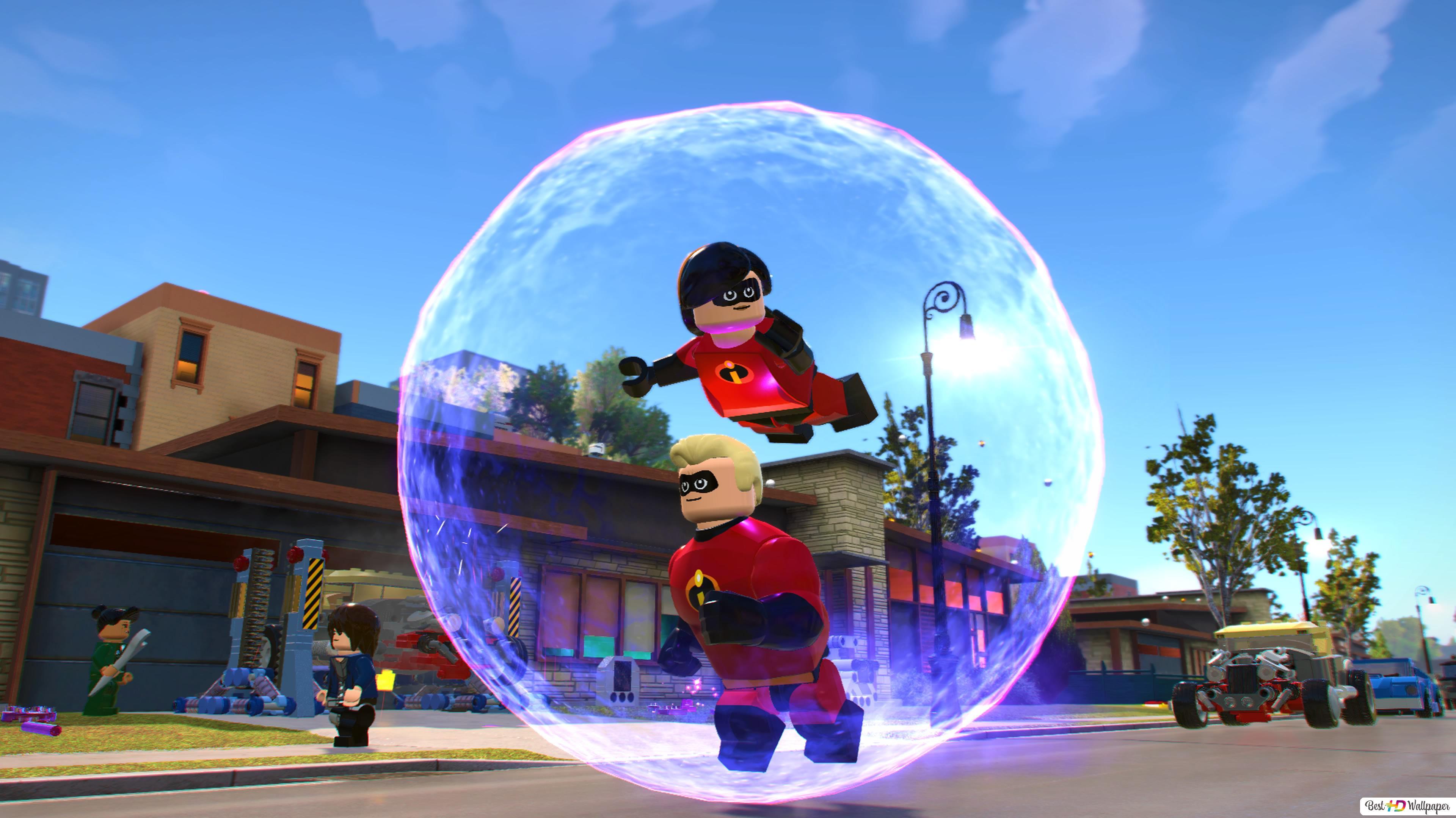 3840x2160 Shield Mode by Mr. Incredible and Violet Parr HD wallpaper download