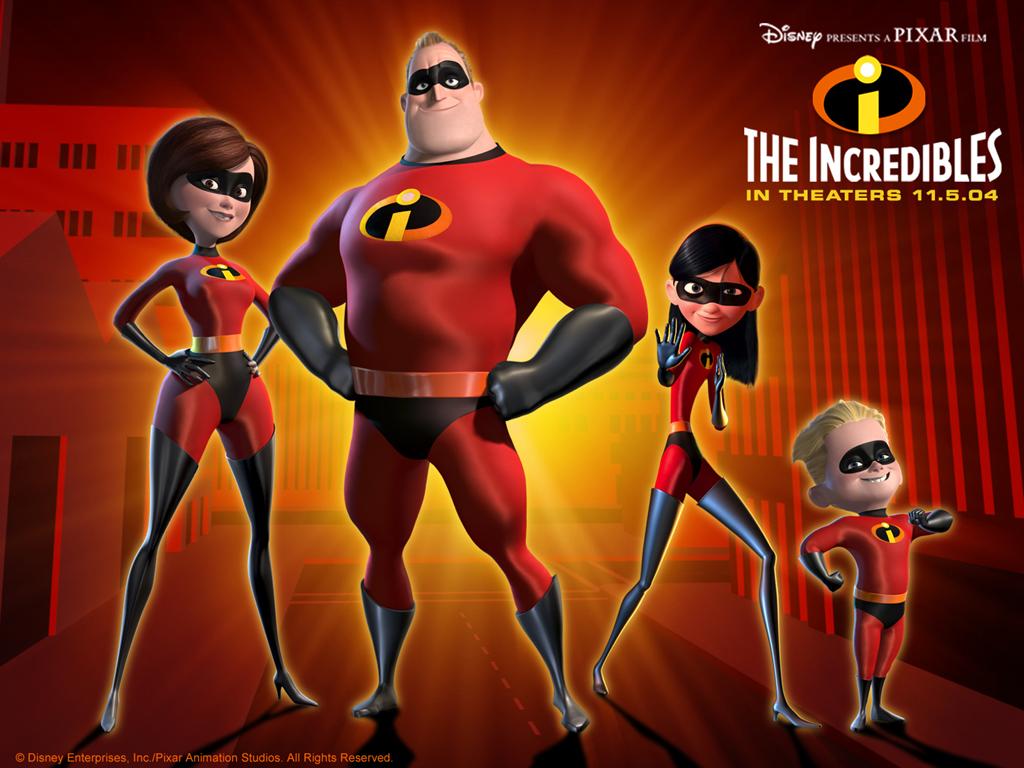 1024x768 Incredibles, The. Desktop wallpaper. 1024x768