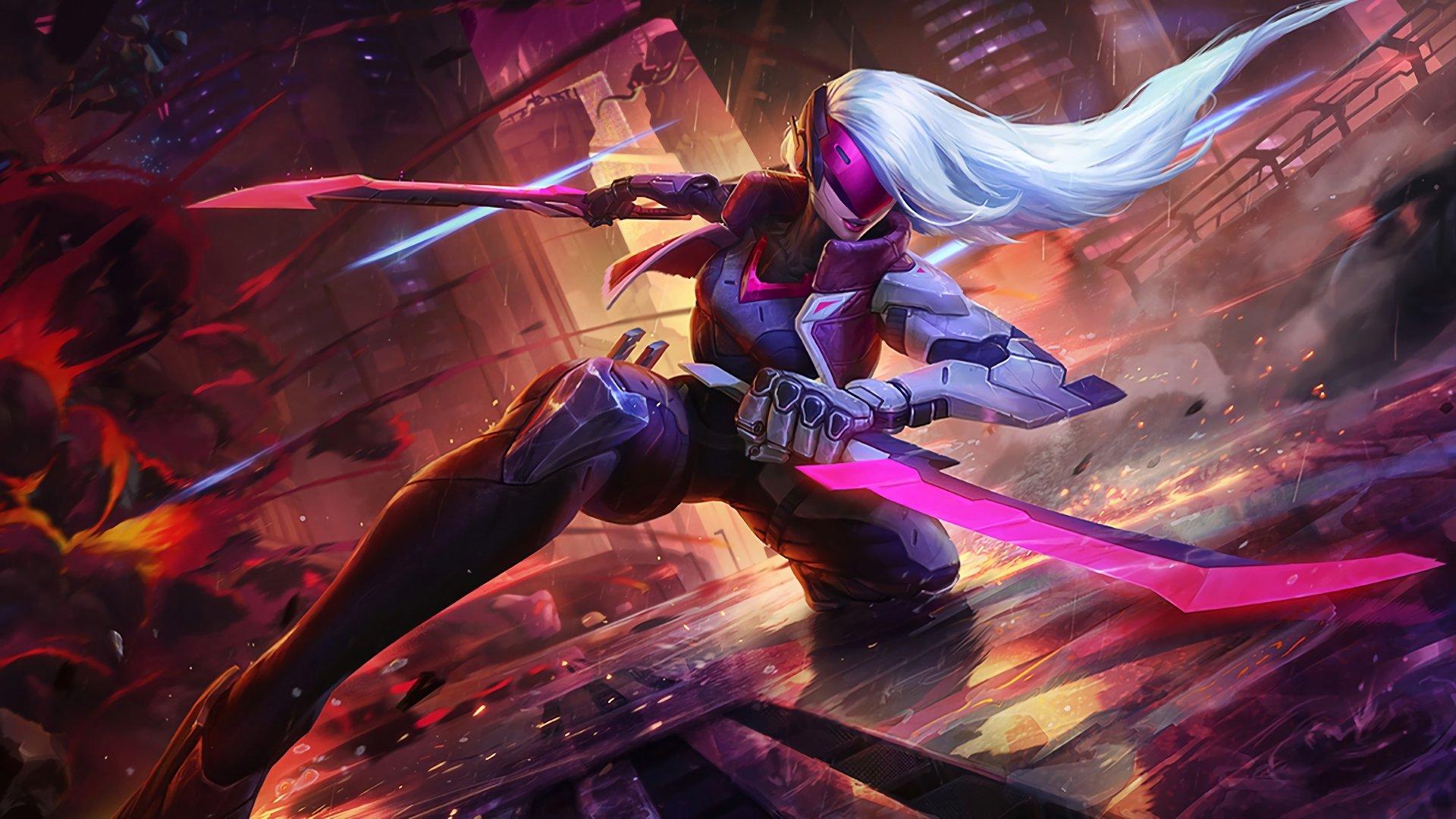 1920x1080 4K Ultra HD Katarina (League Of Legends) Wallpaper and Background Image