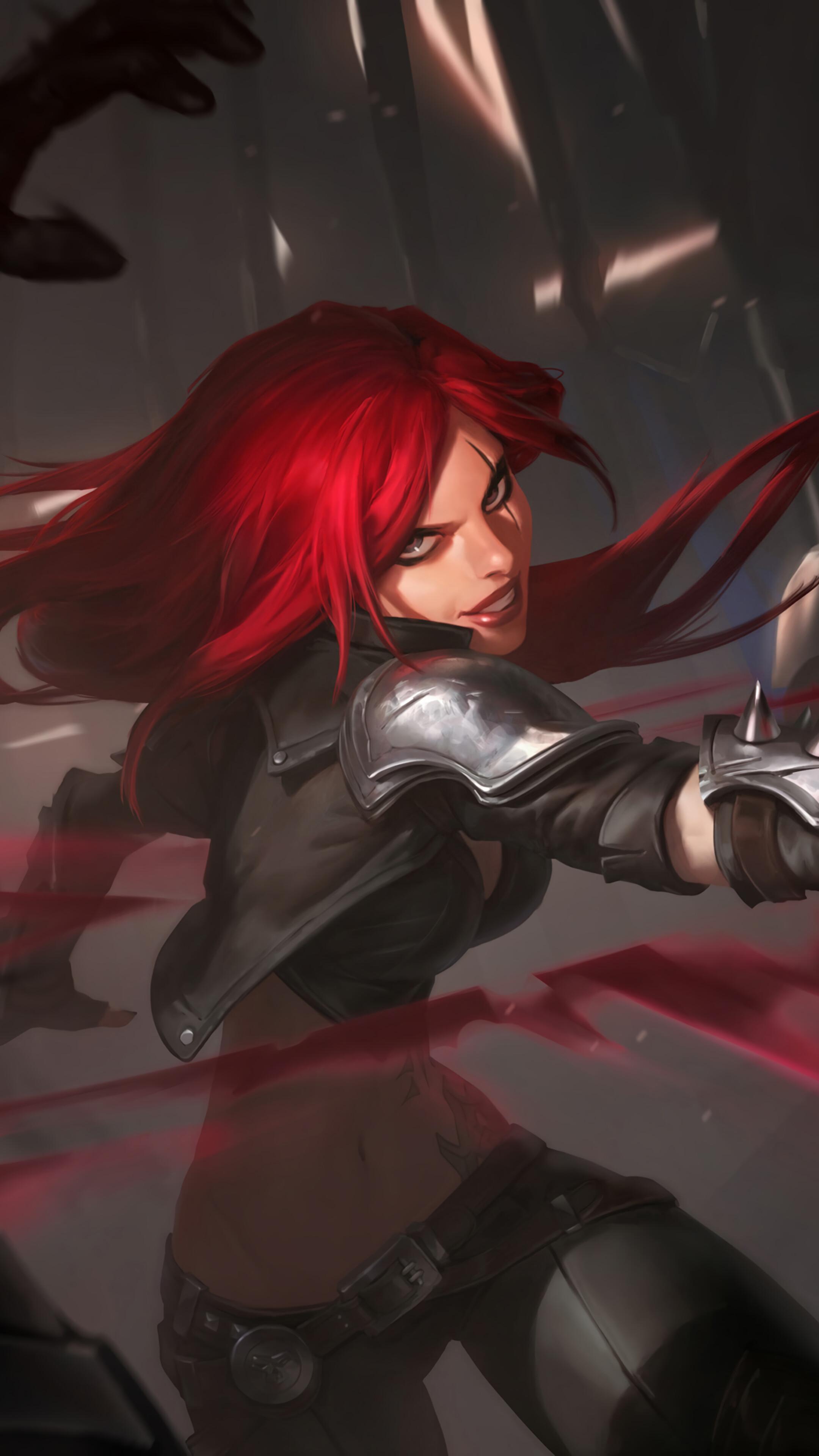 2160x3840 Katarina, LoL, Legends of Runeterra, 4K phone HD Wallpaper, Image, Background, Photo and Picture HD Wallpaper