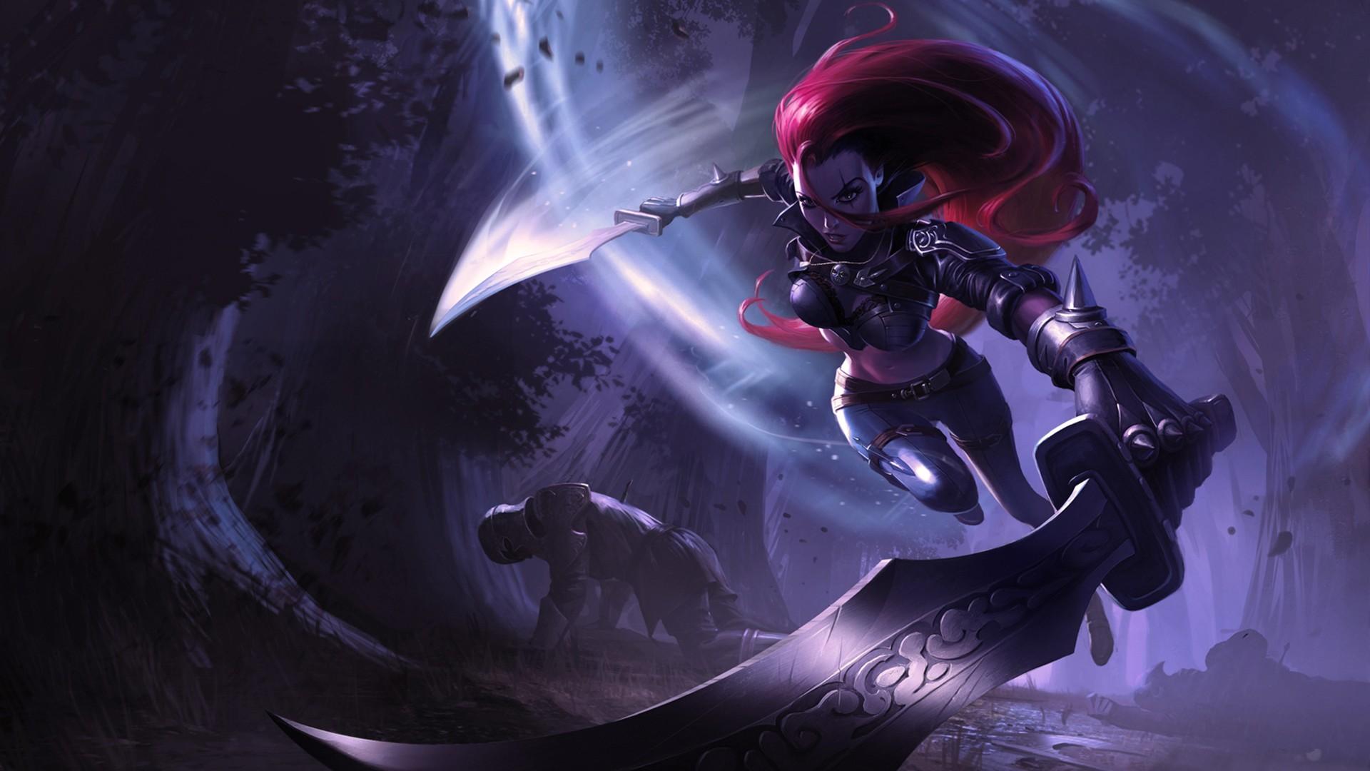 1920x1080 Katarina League Of Legends Wallpaper HD League Of Legends Wallpaper. Art Of LoL