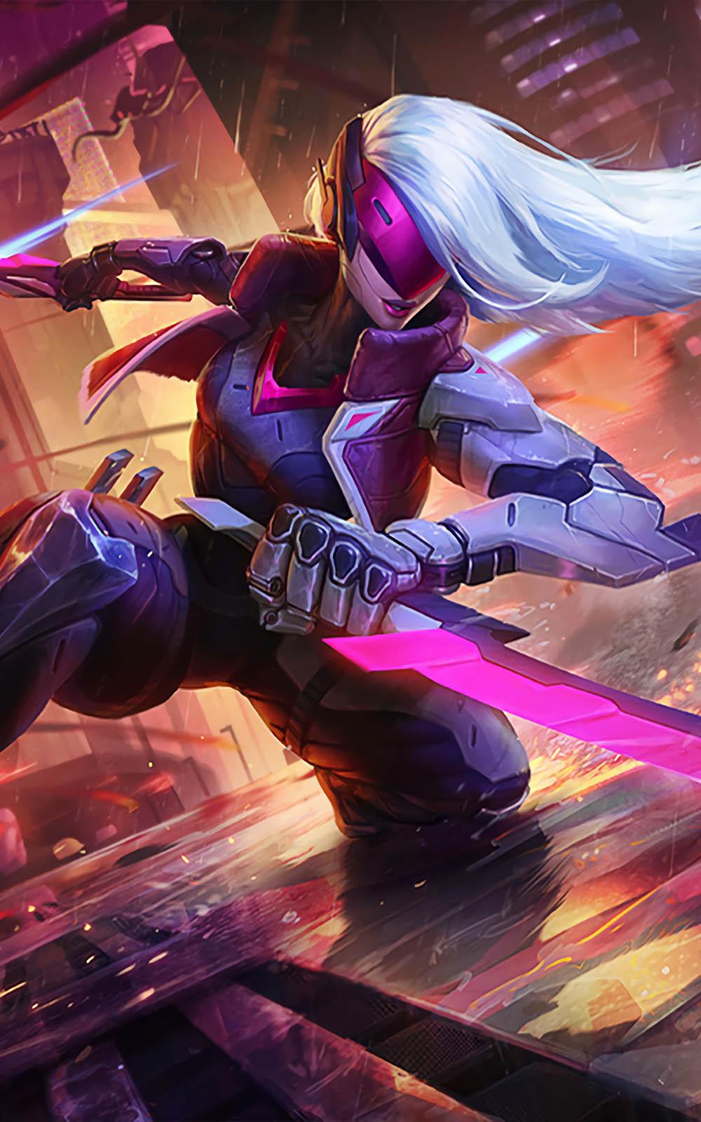 1000x1600 Katarina League of Legends 4K Ultra HD Mobile Wallpaper