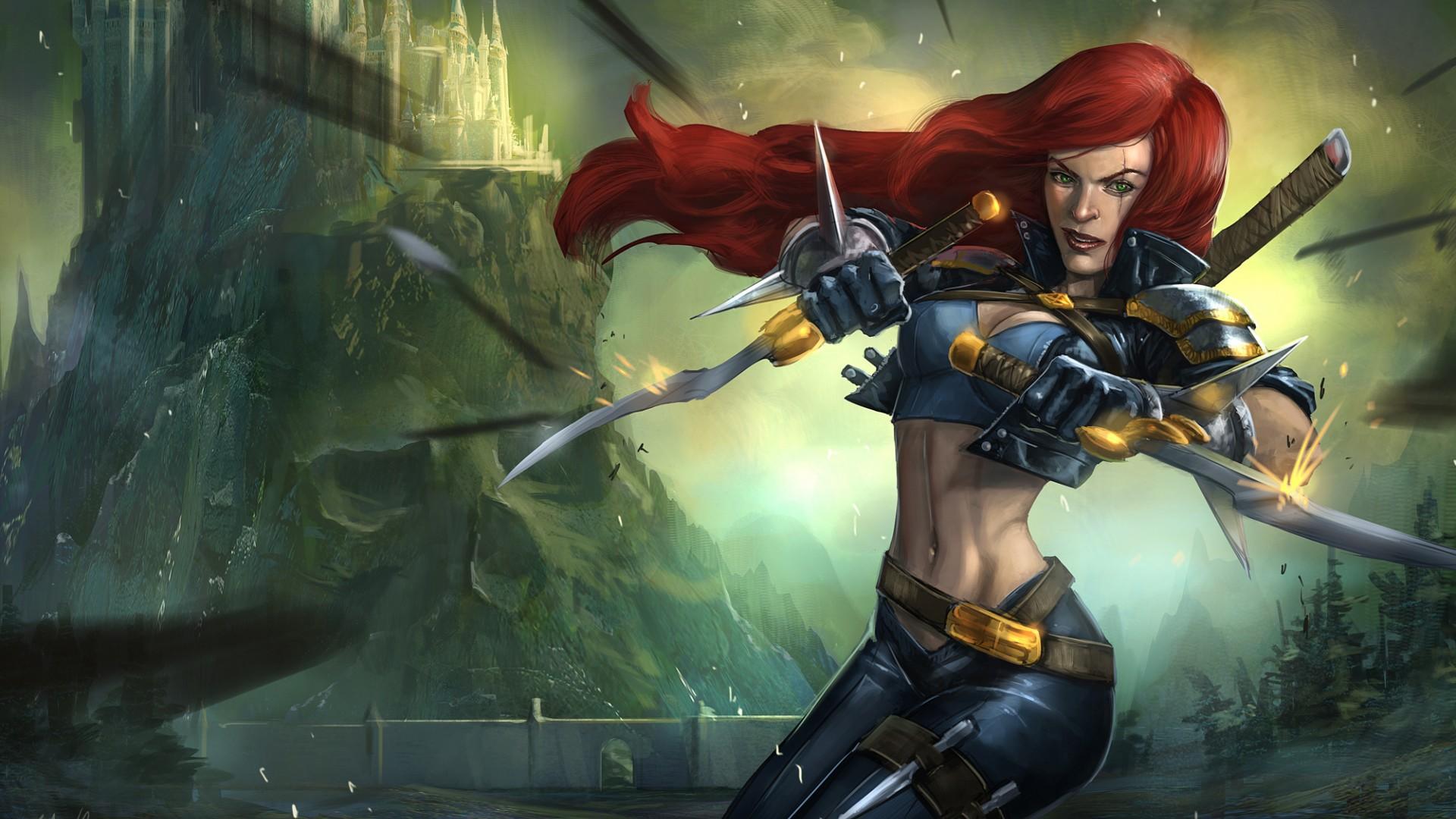 1920x1080 Katarina League Of Legends Wallpaper HD League Of Legends Wallpaper. Art Of LoL