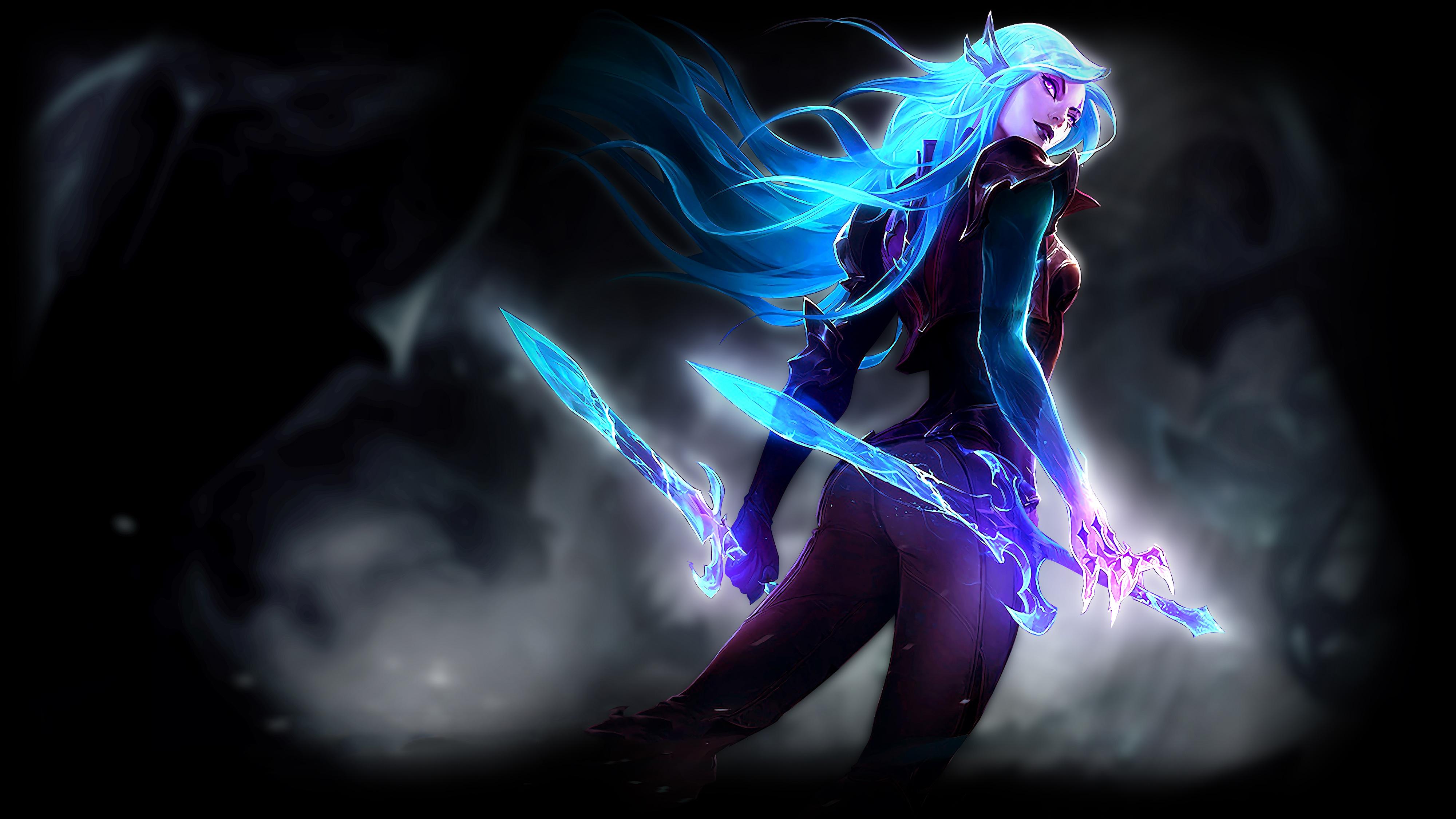 4000x2250 Death Sworn Katarina League Of Legends, HD Games, 4k Wallpaper, Image, Background, Photo and Picture