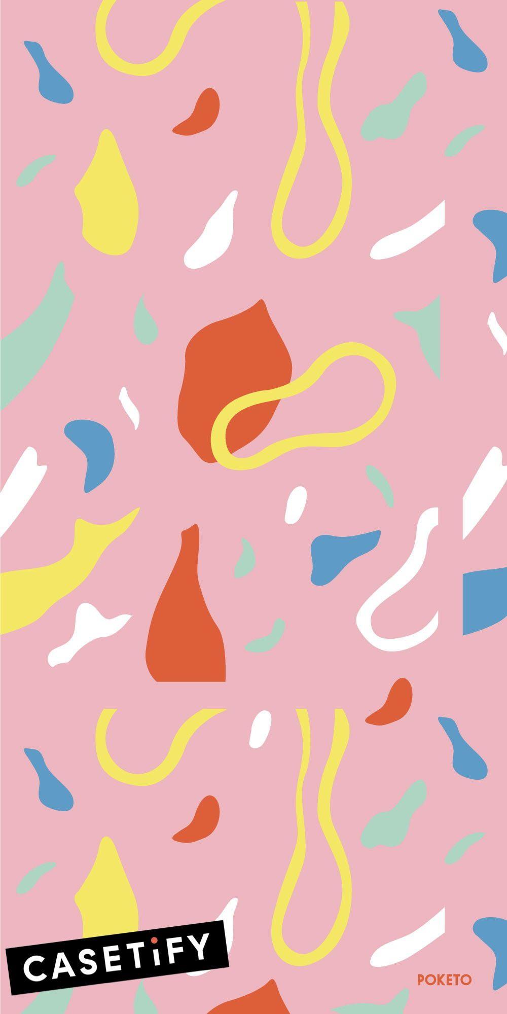 1000x2000 casetify #iPhone #Poketo #Case #Cases #Art #Design #Pattern #Animals #Floral #Flowers #Cool #Wallpa. Cute wallpaper background, Cover art design, Pop art design