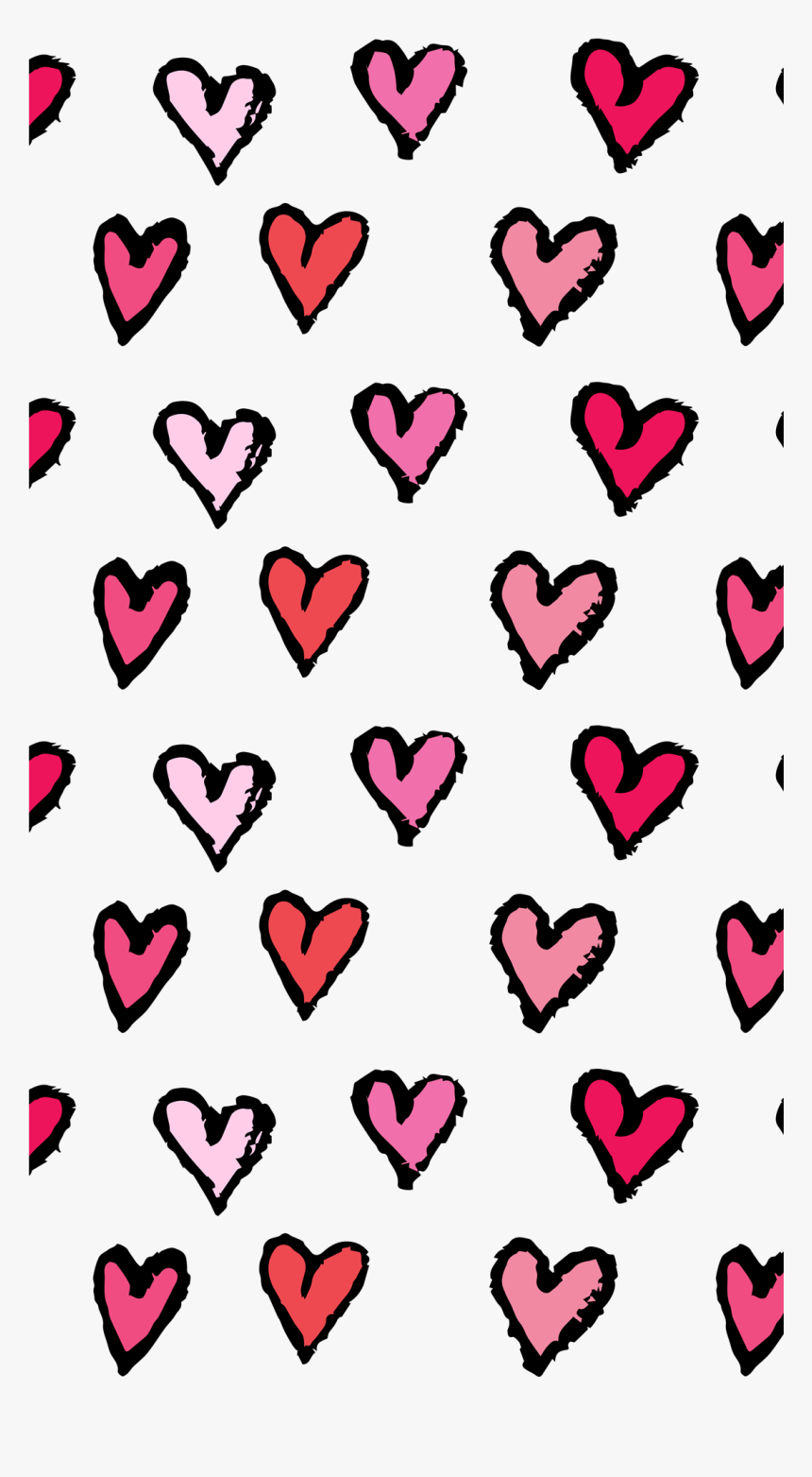 860x1563 casetify #iphone #art #design #cute #heart Hearts Wallpaper iPhone, HD Png Download