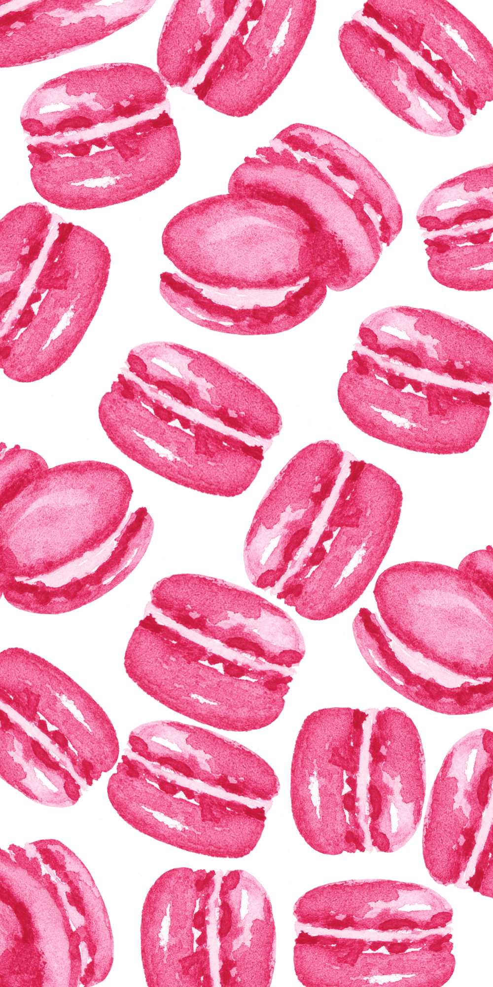 1000x2000 Pink #Macaroons. #Casetify #iPhone #Art #Design #Illustration. Macaroon wallpaper, iPhone wallpaper, Pink wallpaper iphone