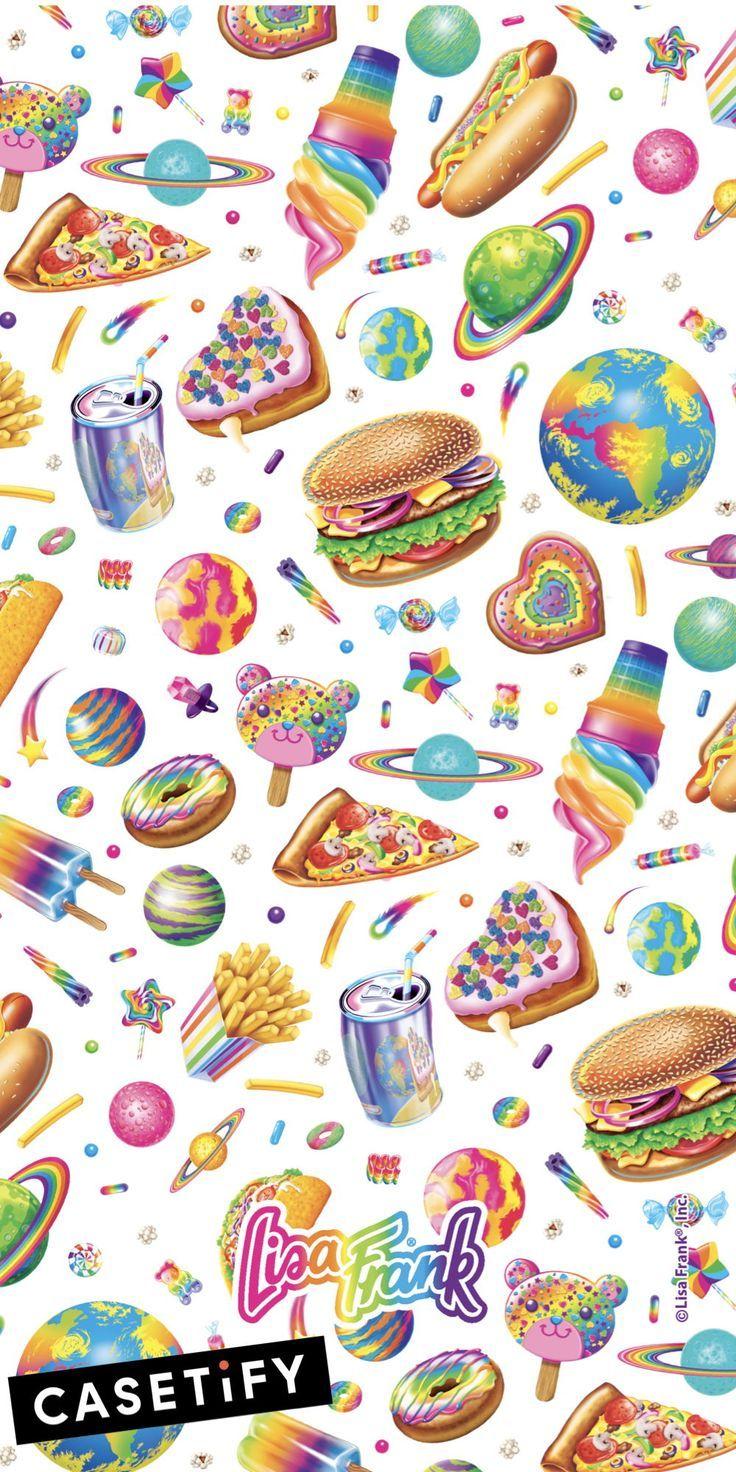 736x1472 Lisa Frank x CASETiFY. Art wallpaper iphone, Emoji wallpaper iphone, Lisa frank