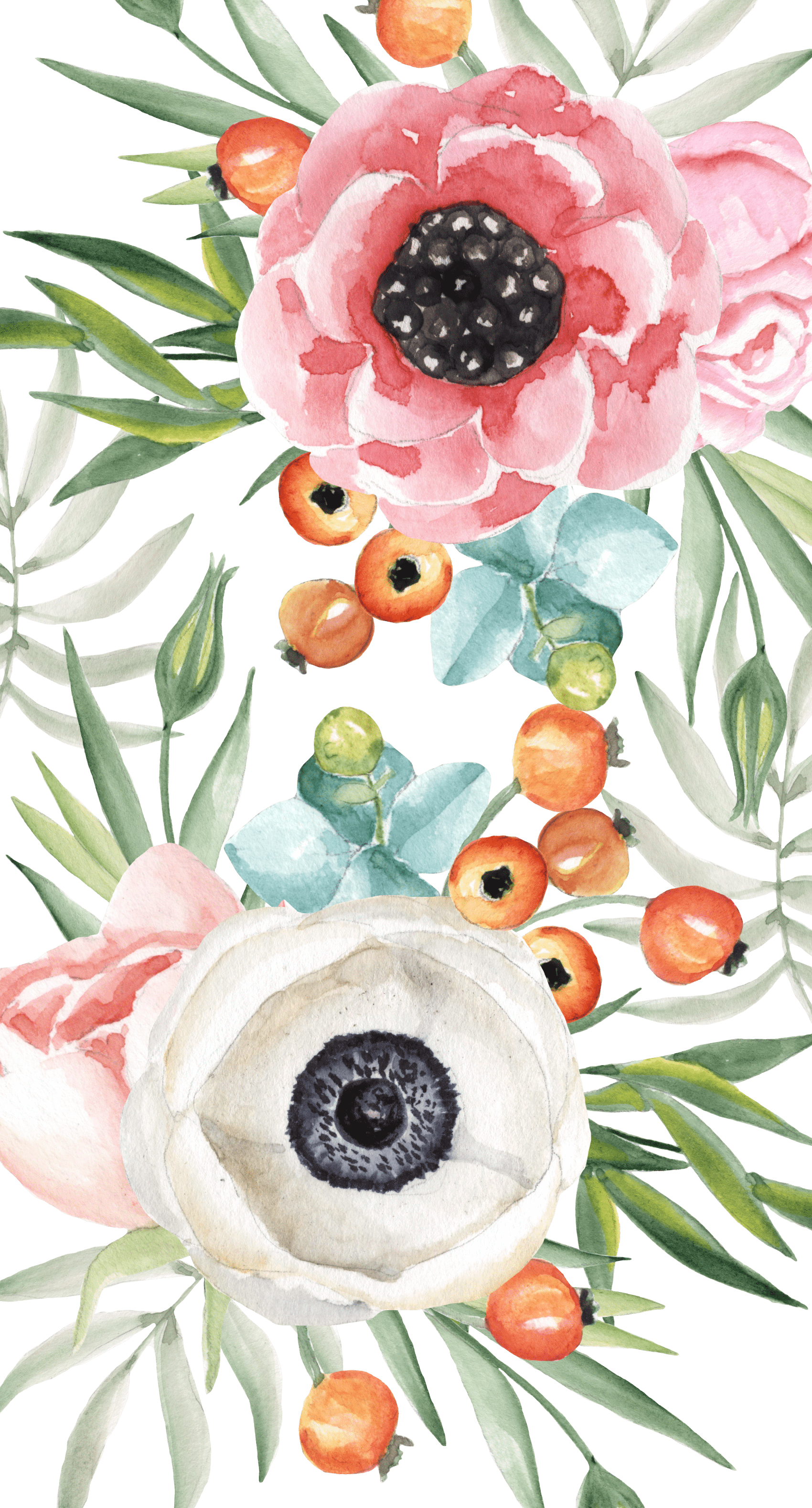 1700x3156 Casetify #iPhone #Art #Design #Illustrations #floral #pink #wallpaper. Flower drawing, Drawing wallpaper, iPhone wallpaper