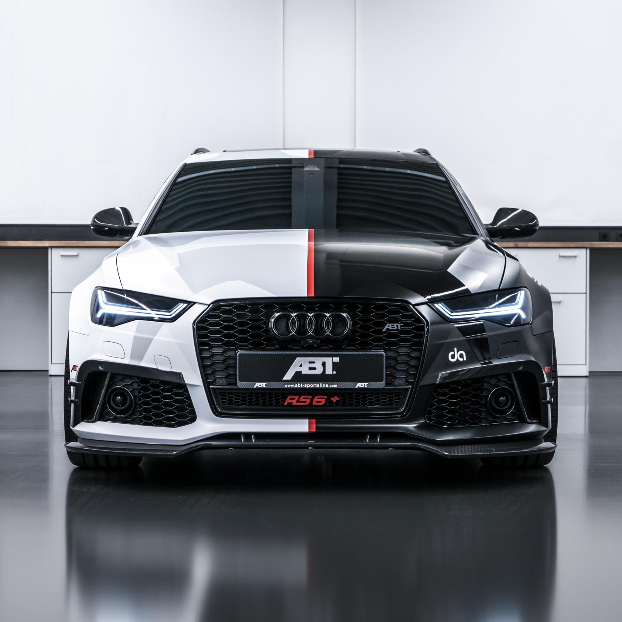 2048x2048 Wallpaper 4k 2018 ABT Audi RS6 Avant Jon Olsson 4K Wallpaper