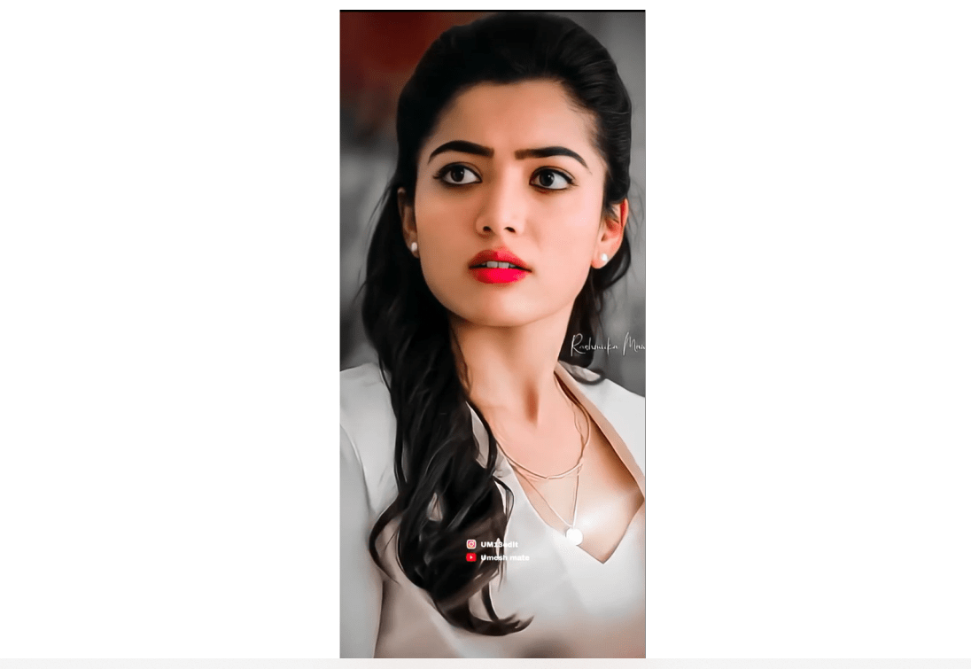 1096x755 Main Mera Dil Rashmika Mandanna 4k HD