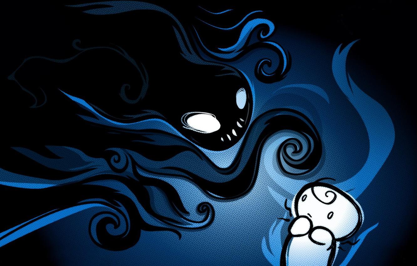 1332x850 Wallpaper fear, smoke, dark image for desktop, section настроения