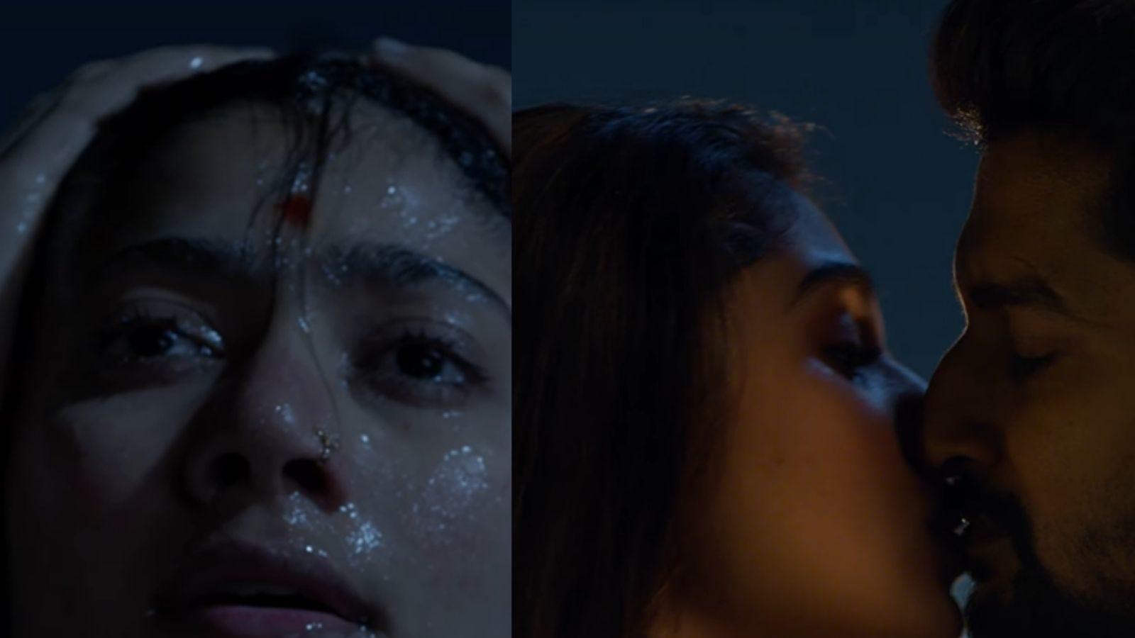 1600x900 In the teaser of 'Shyam Singha Roy', the atrocities of the rich on Devadasis, Nani was seen kissing with Kriti Shetty