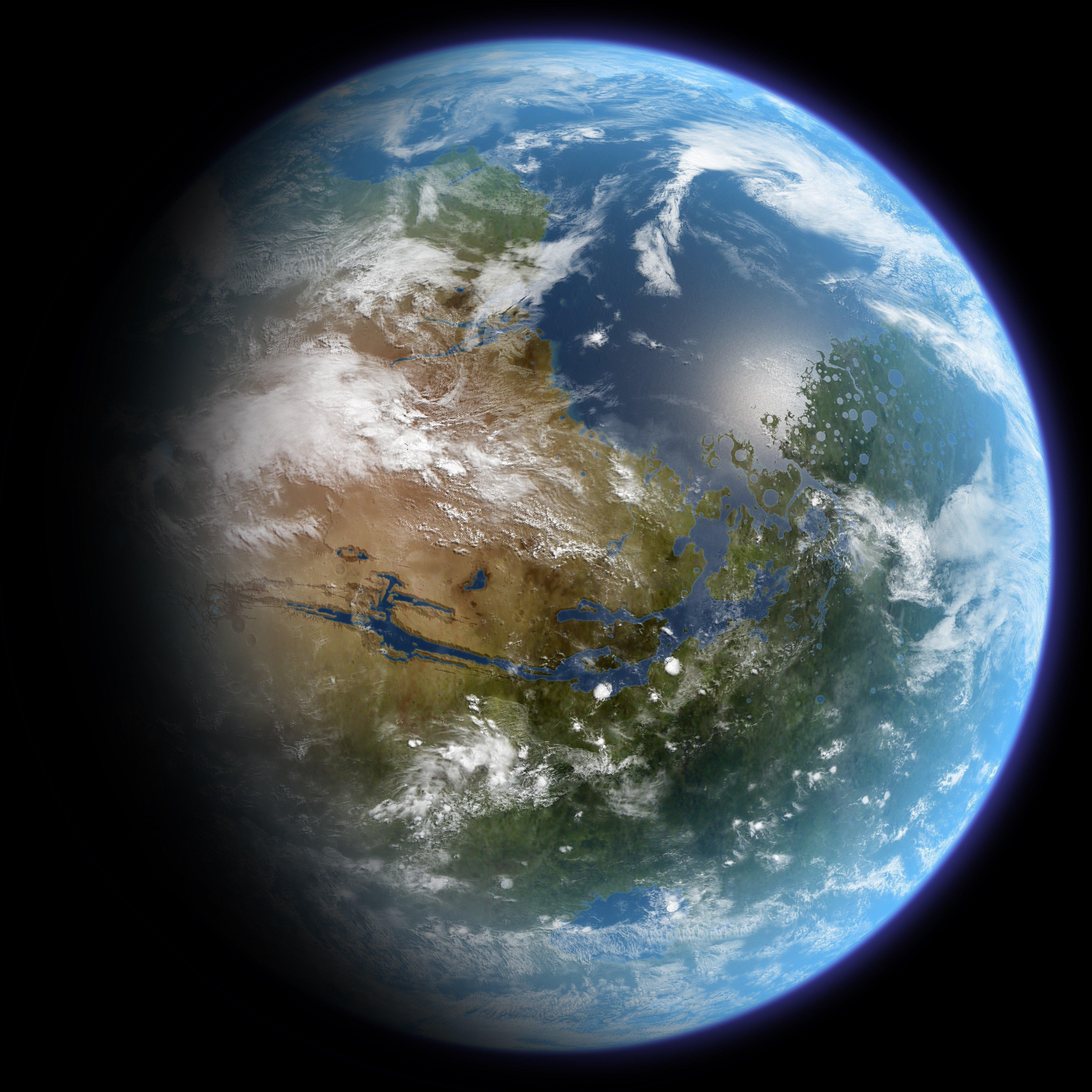 4450x4450 Mars, Terraform, Earth HD Wallpaper / Desktop and Mobile Image & Photo