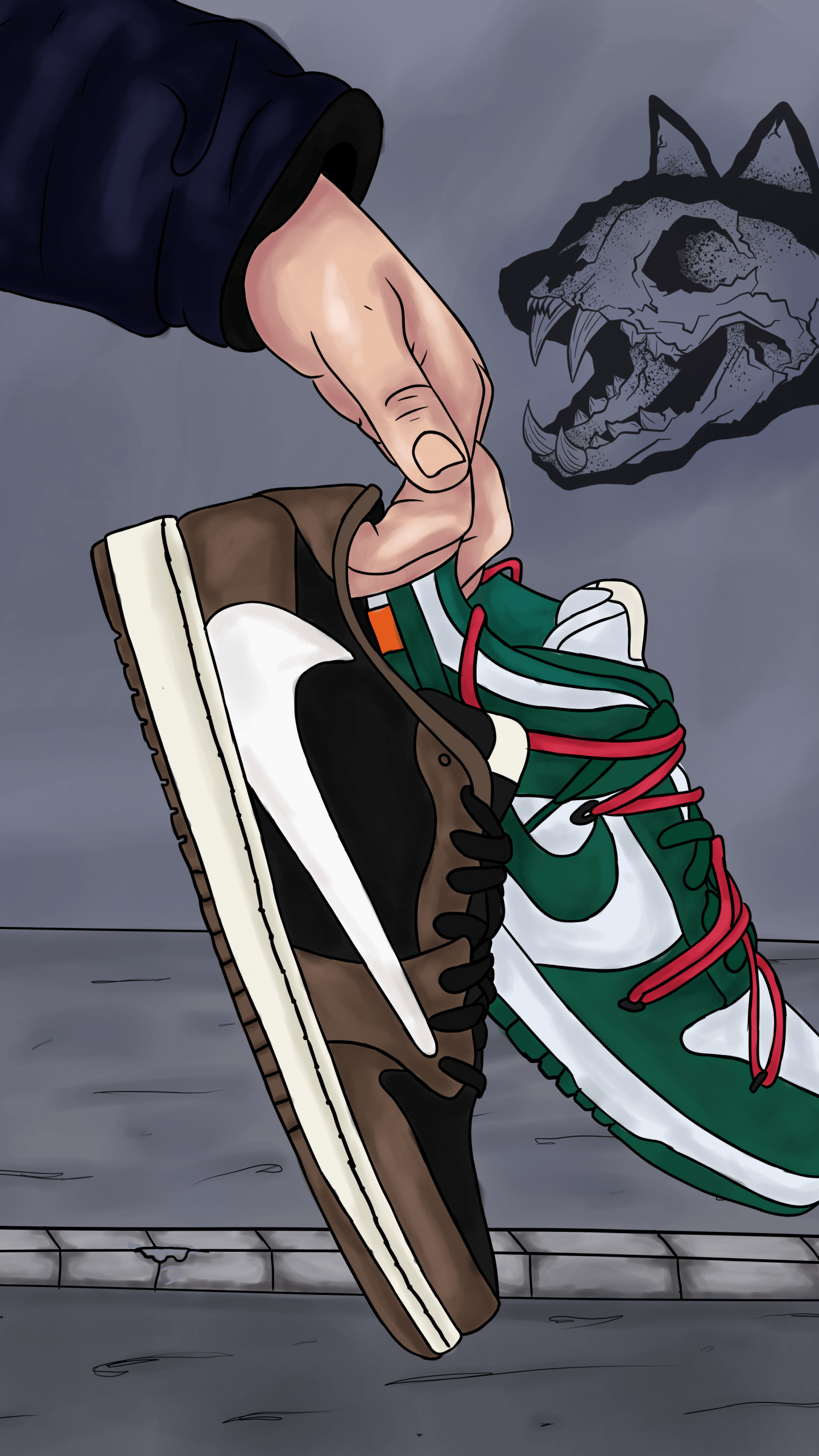 1440x2560 Free download nike sb dunk low wallpaper Hypebeast art Sneaker art Cartoon [2480x3508] for your Desktop, Mobile & Tablet. Explore Nike Dunk Low Wallpaper. Low Wallpaper, Low Poly Wallpaper