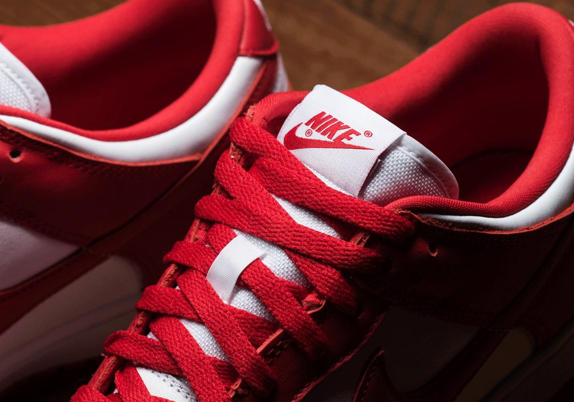 1140x800 Nike Dunk Low University Red CU1727 100 Release