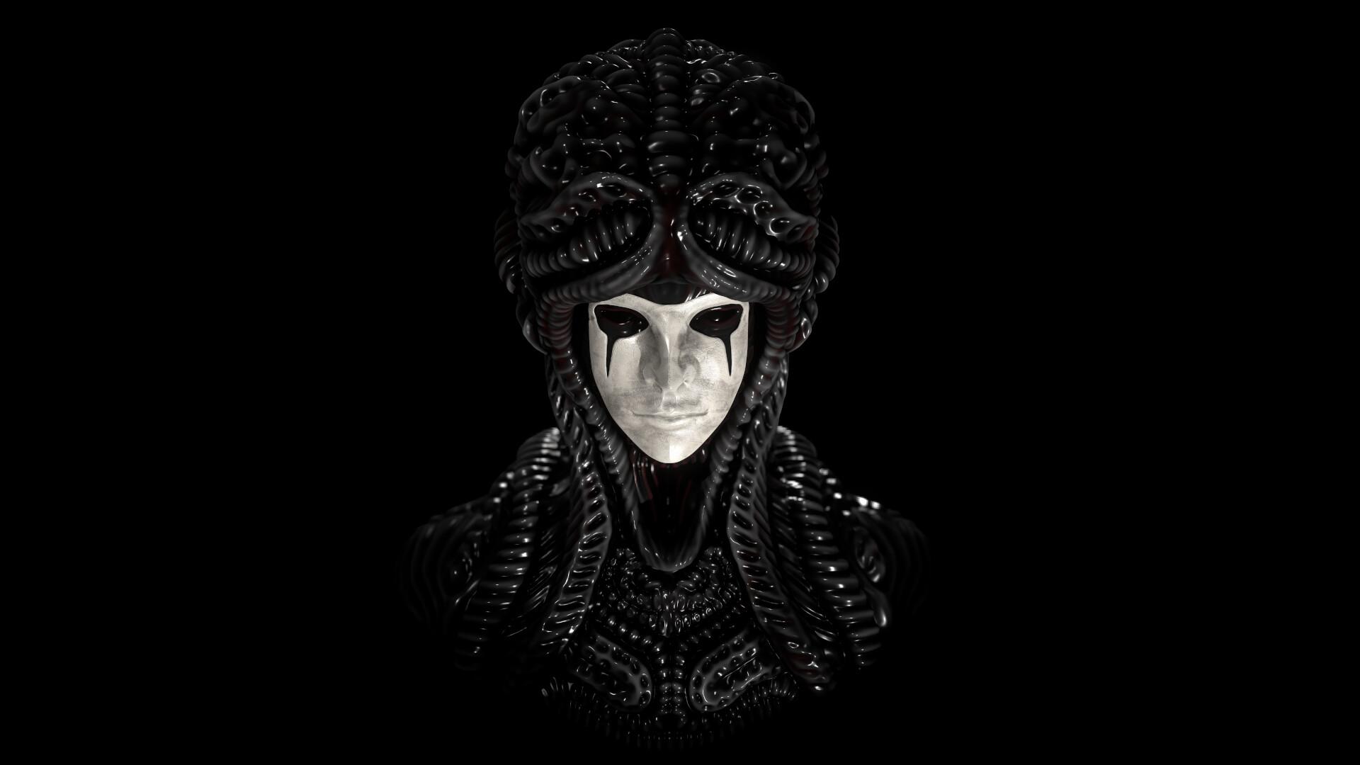 1920x1080 Creepy Woman, Nicolás Fidalgo Gaspar