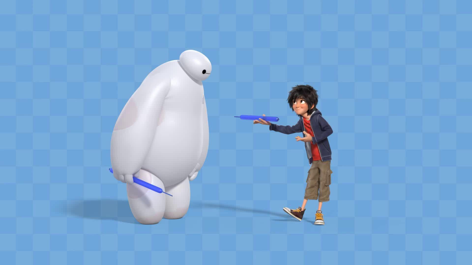 Big Hero 6 illustration Disney Pixar Animation Studios Baymax Big Hero 6  movies HD wallpaper  Wallpaper Flare