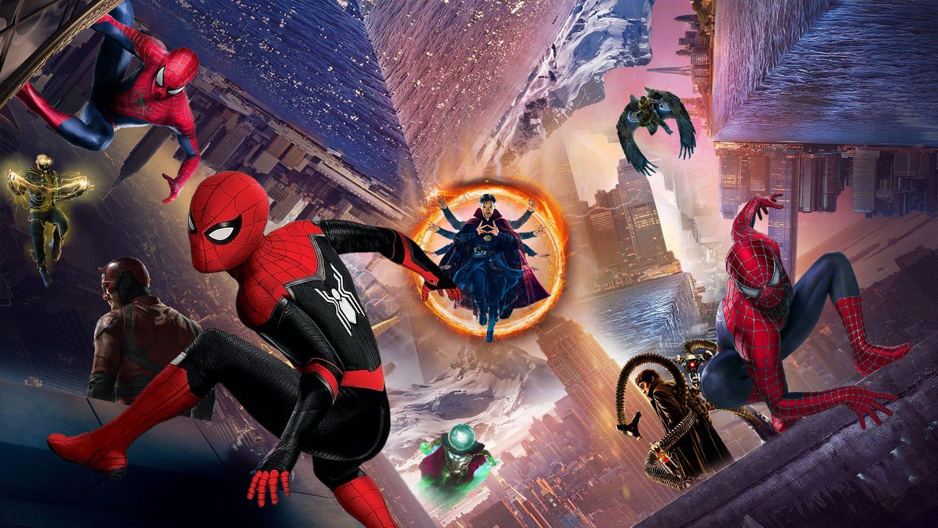 1920x1080 Spider Man No Way Home Wallpaper Spider Man 2021 Background Download
