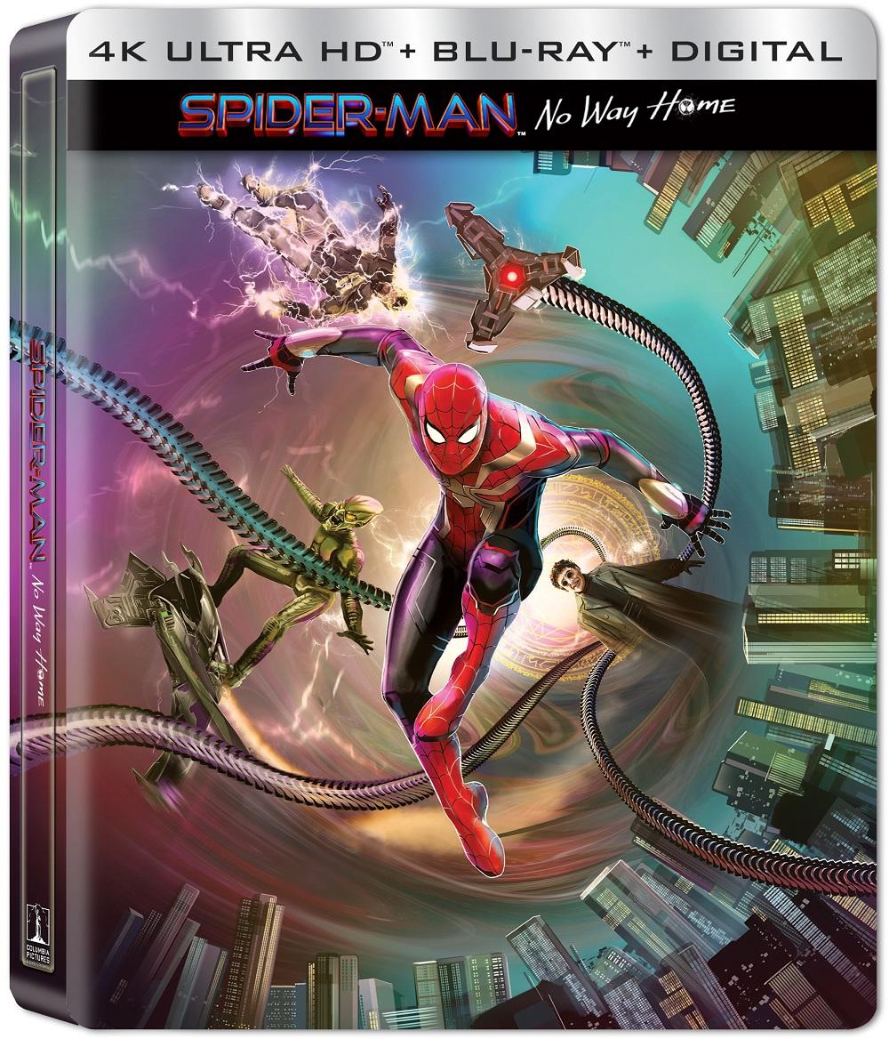 1000x1168 Spider Man: No Way Home [SteelBook] [4K Ultra HD Blu Ray Blu Ray]