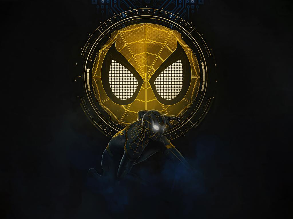 1024x768 Wallpaper Movie Poster, Dark, Spider Man: No Way Home, 2021 Desktop Wallpaper, HD Image, Picture, Background, 1315cd