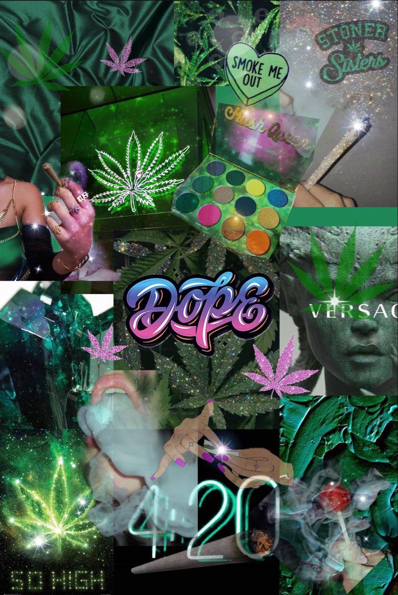 804x1200 Green Baddie Wallpaper