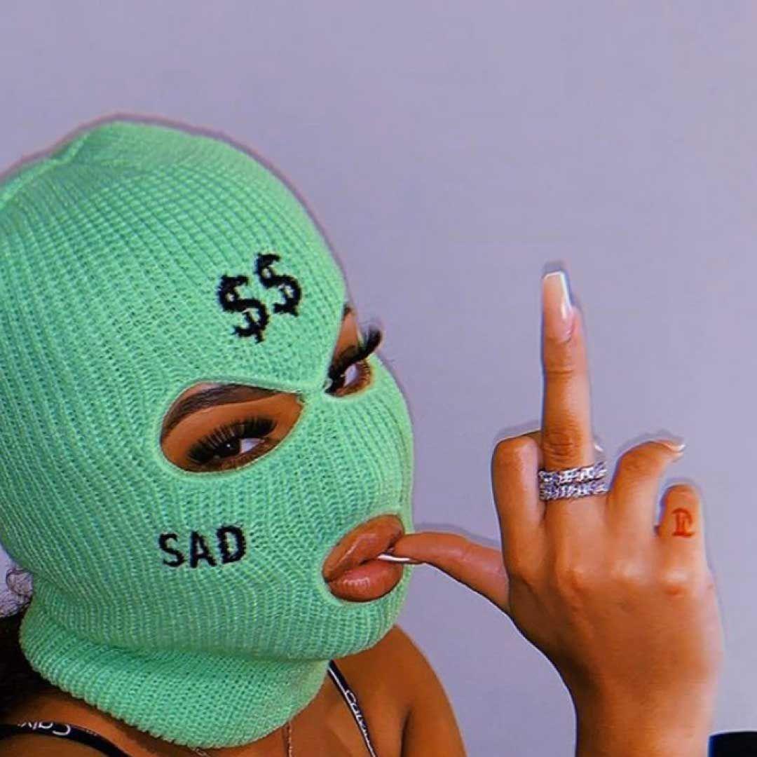 1080x1080 Green Baddie Wallpaper