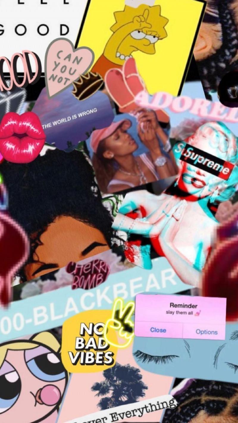 800x1423 Cute Baddie Wallpaper