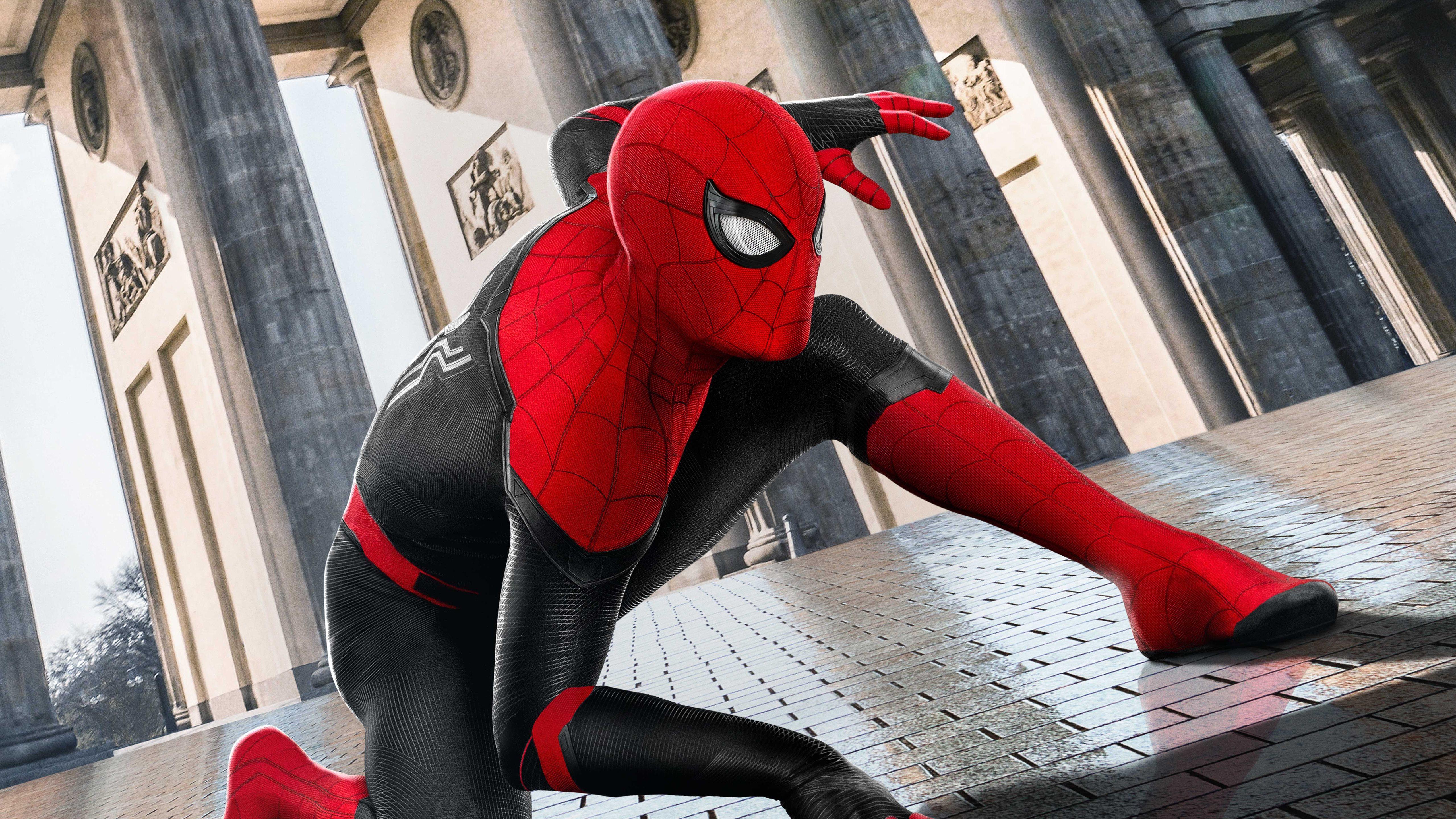 5120x2880 spider man far from home 5k Mac Wallpaper Download