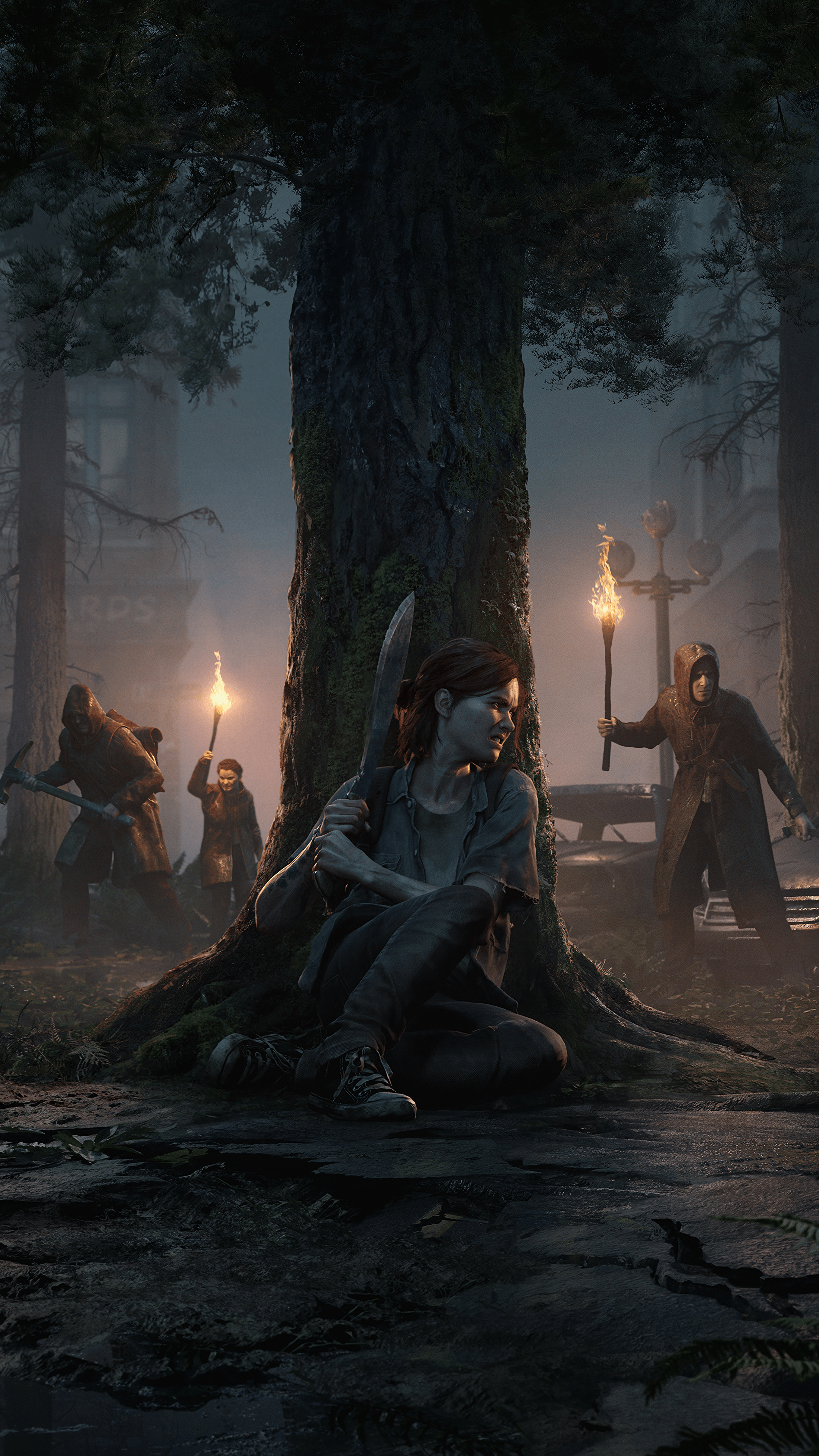 2160x3840 The Last of Us Part II wallpaper, AI enlarged to 4K UHD 3840x2160