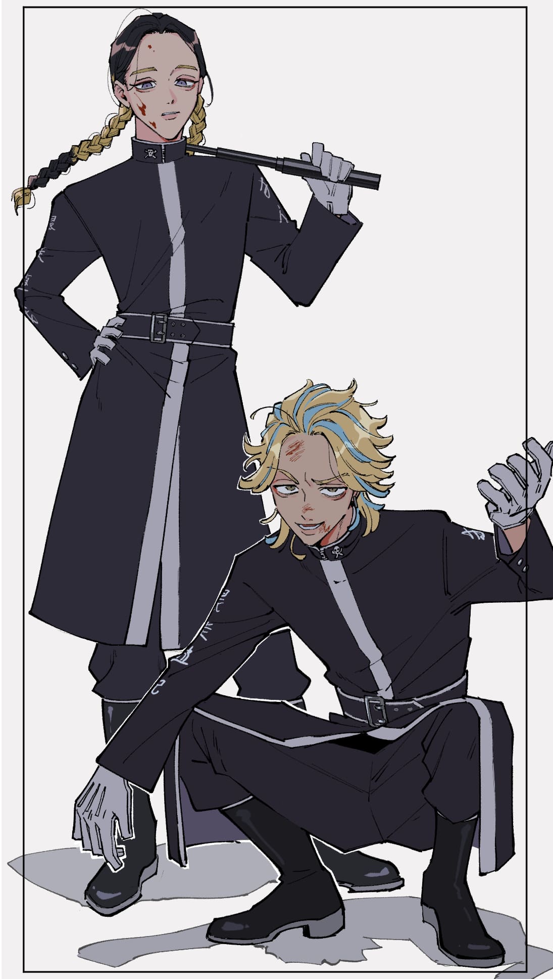 1095x1936 Haitani Brothers, Art, Screenshots, Avatar