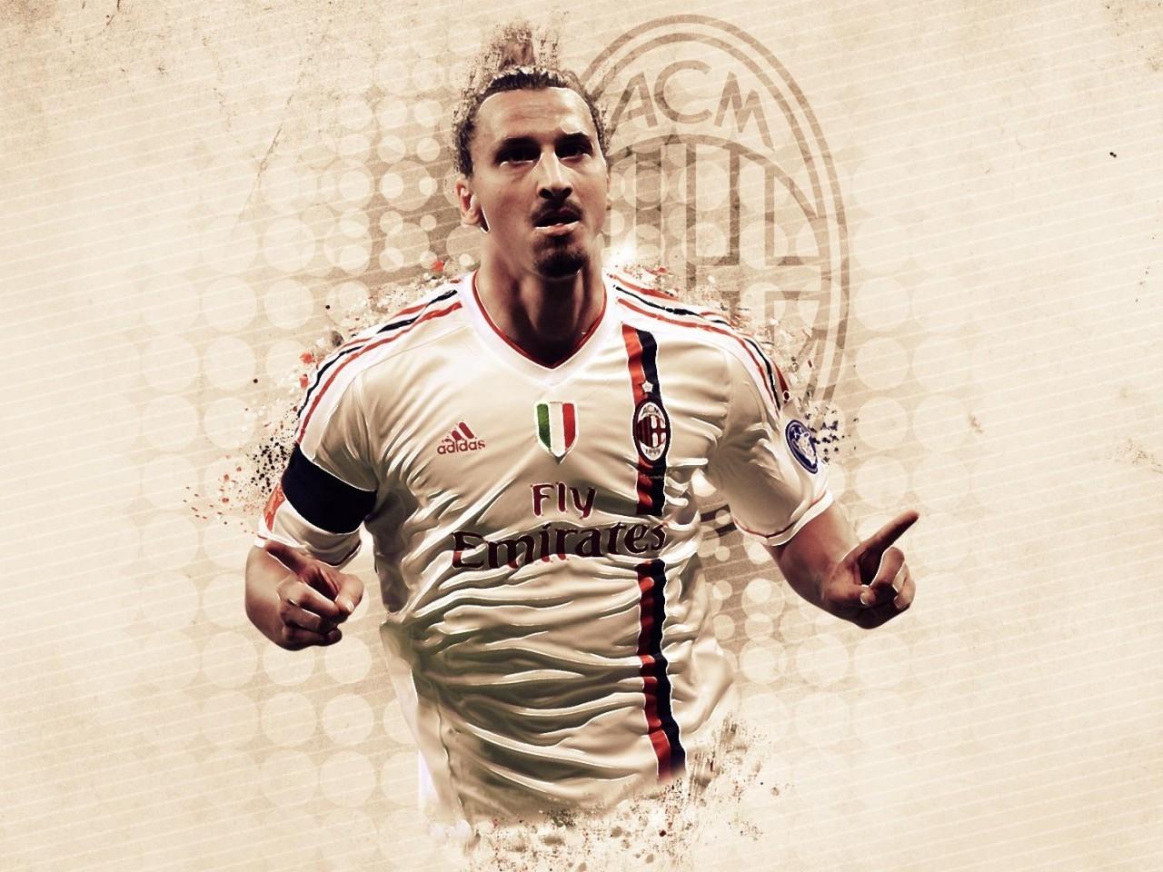 1280x960 Download Wallpaper, Download 1920x1440 soccer ac milan zlatan ibrahimovic football player People HD Wallpaper, Hi Res People Wallpaper, High Definition Wallpaper