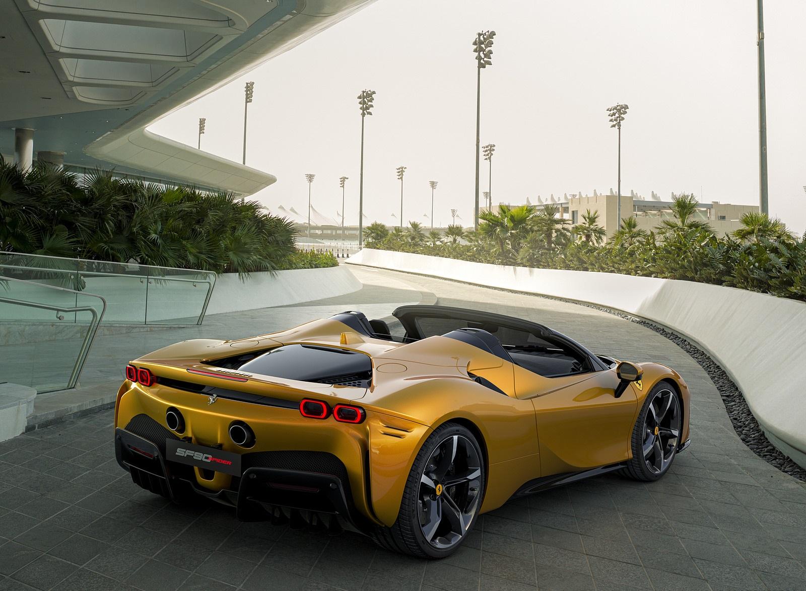 1600x1174 Ferrari SF90 Spider Rear Three Quarter Wallpaper (5)