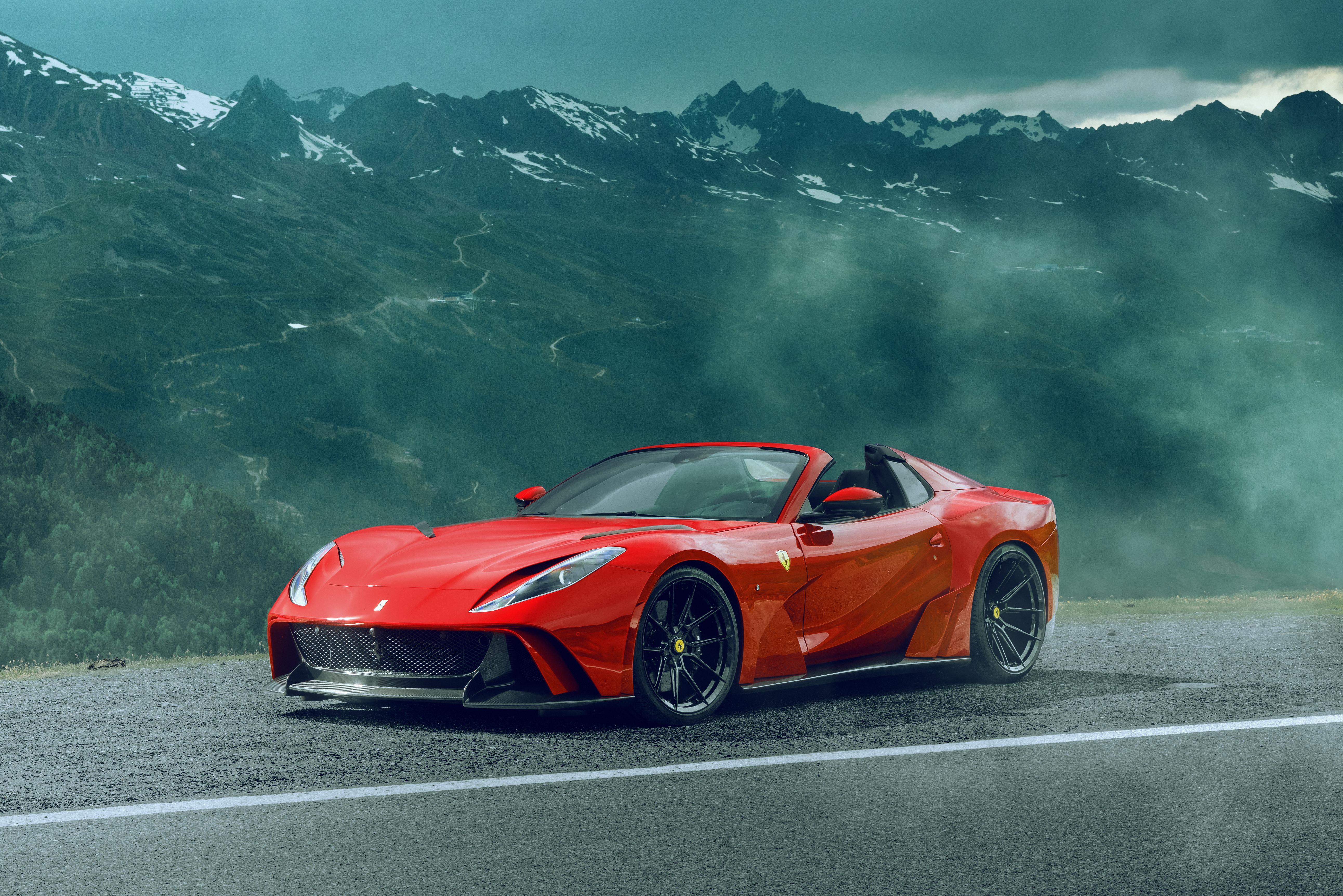 5168x3448 Red 2021 Novitec Ferrari 812 GTS N Largo