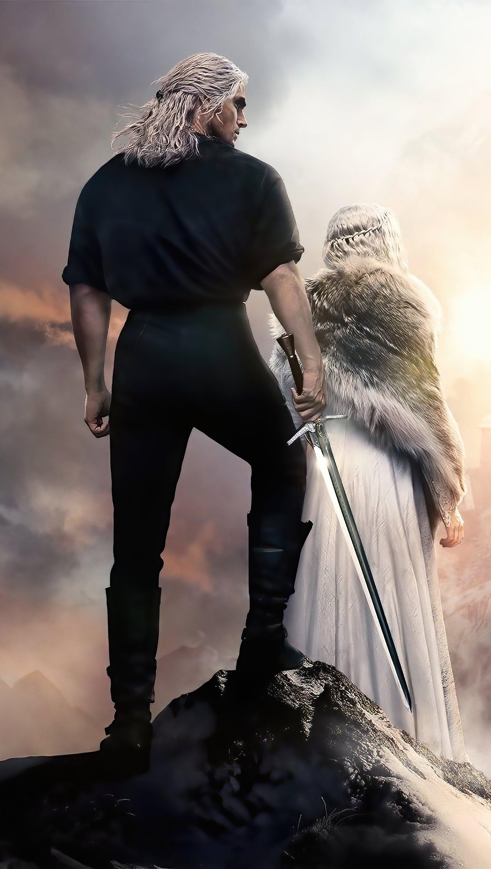1590x2812 The Witcher Season 2 Wallpaper