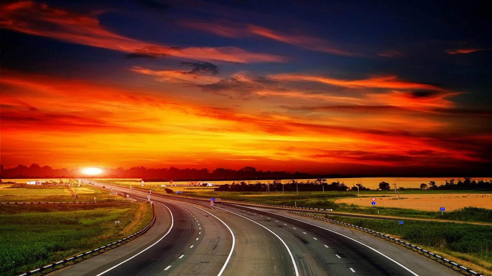 1600x900 Background For Road Side HD Wallpaper