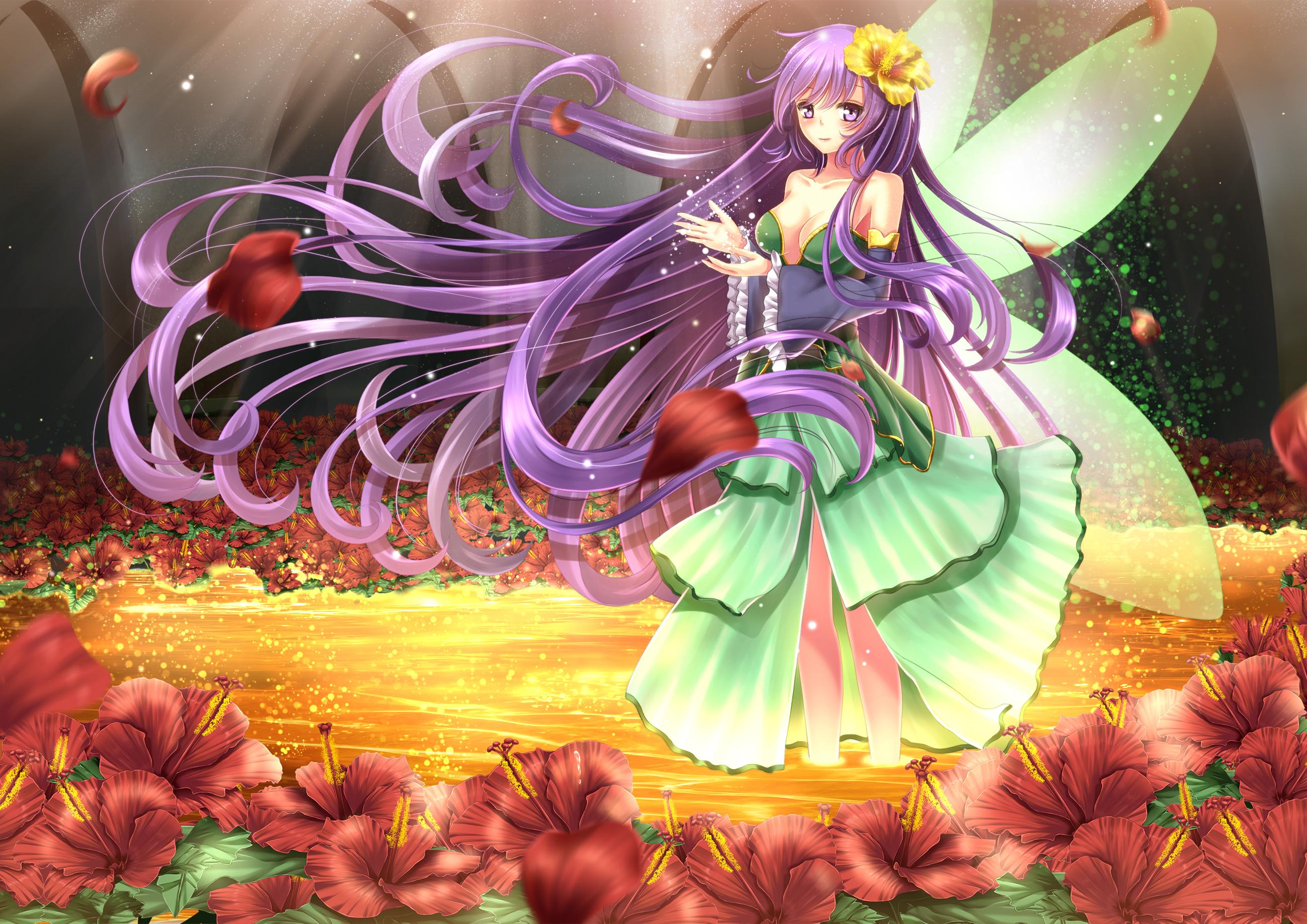 Anime Fairy Girl Wallpapers - Top Free Anime Fairy Girl Backgrounds -  WallpaperAccess