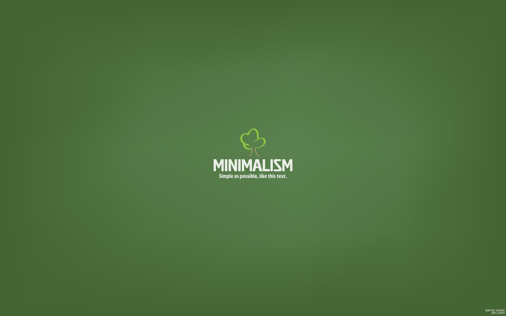 1680x1050 Minimalism desktop PC and Mac wallpaper