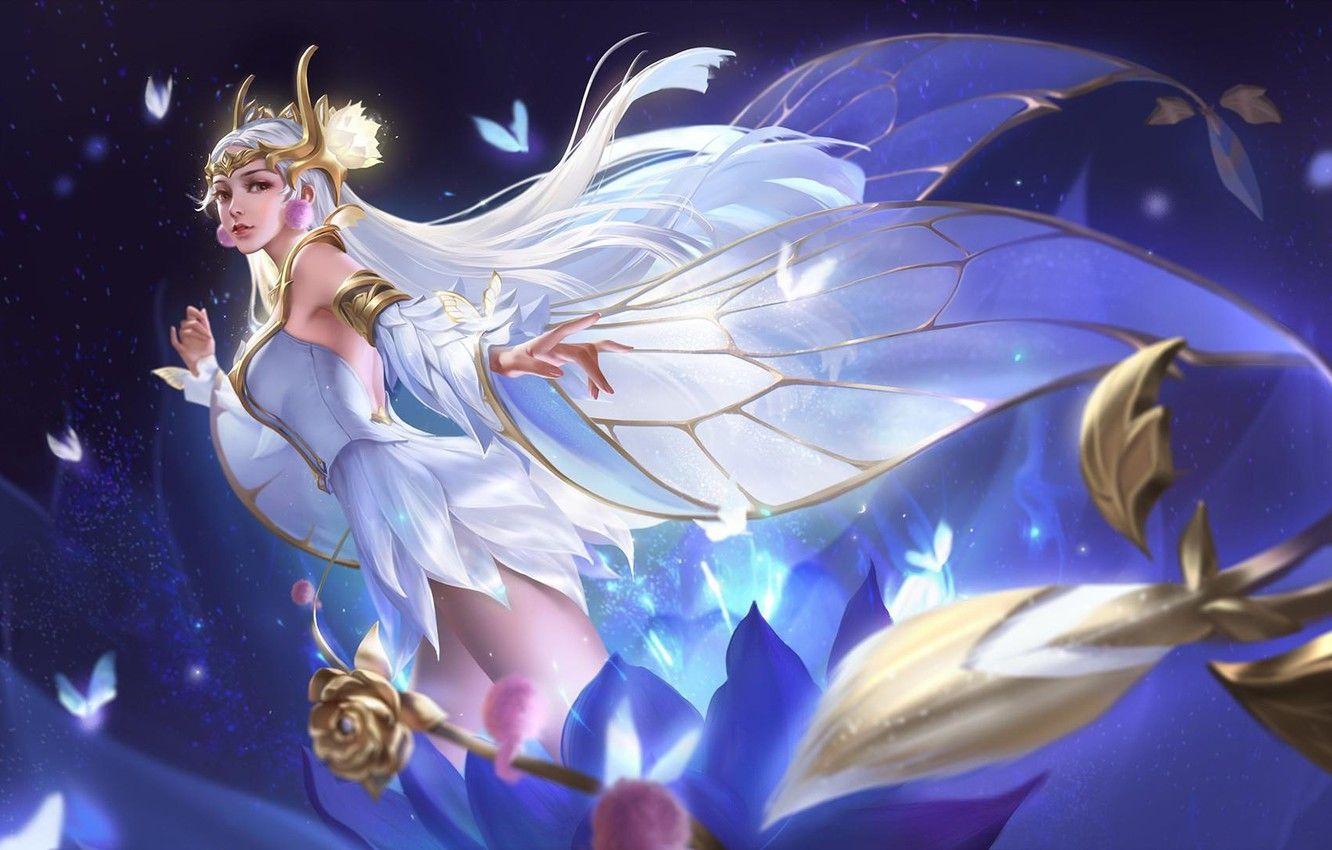1332x850 Moon Fairy Anime Wallpaper