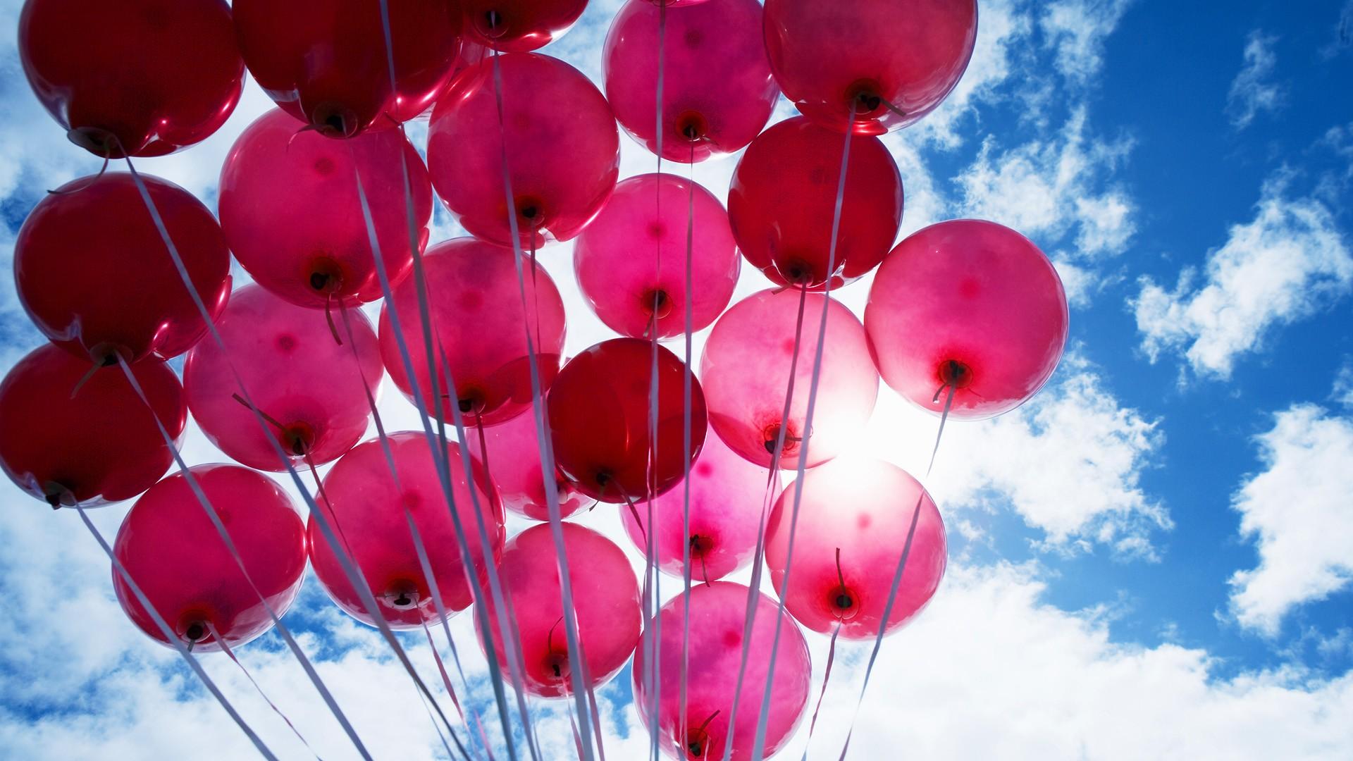 1920x1080 New Year Balloons Wallpaper 27259