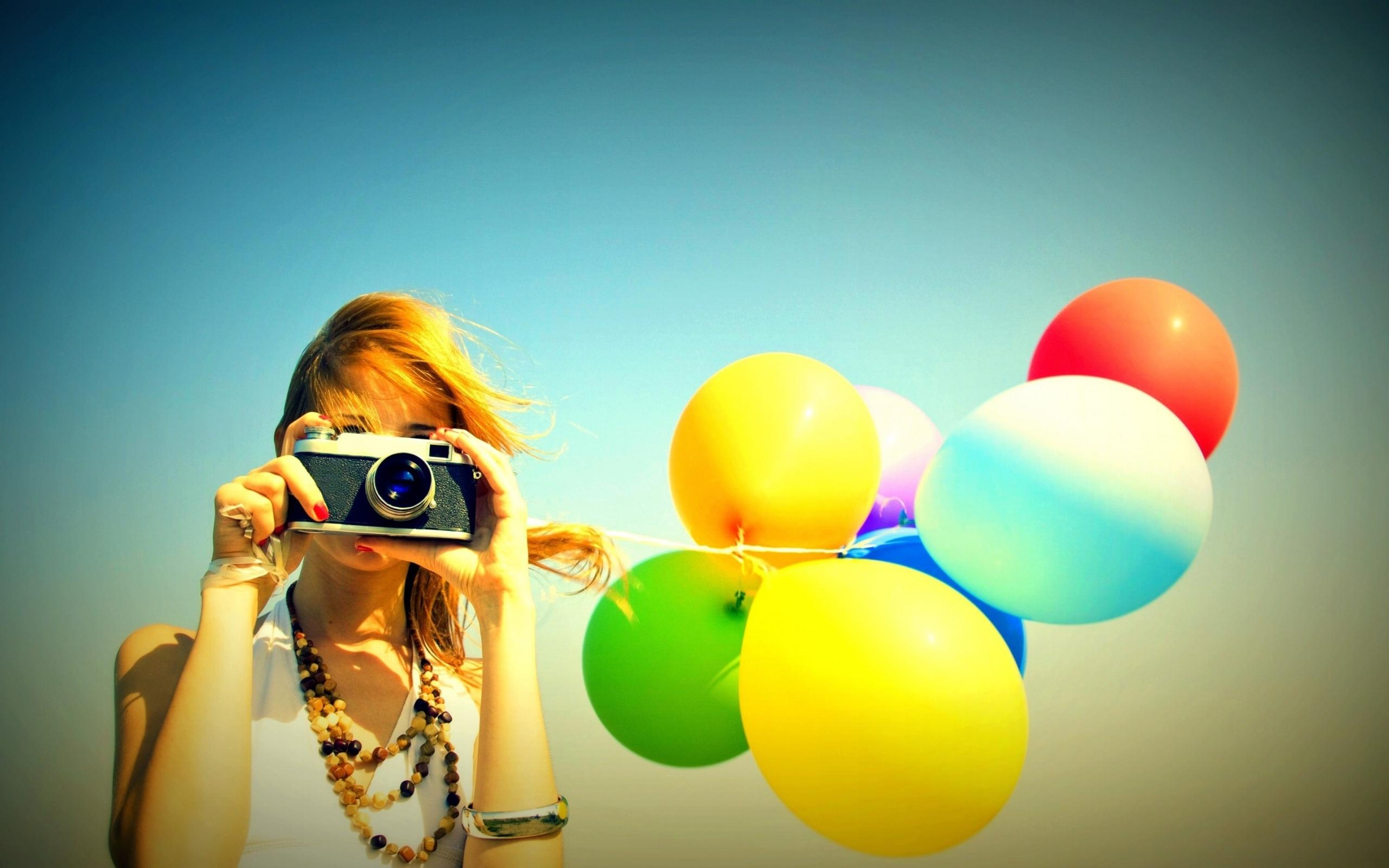 2560x1600 Balloons Wallpaper. Wide