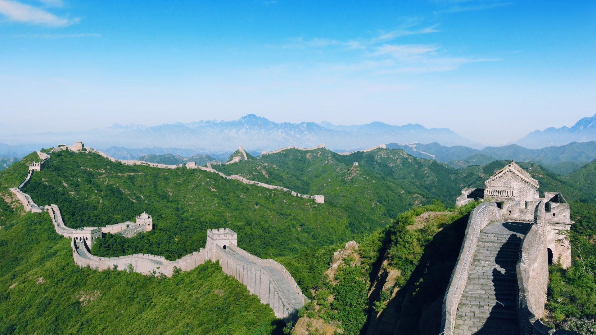 1920x1080 4K Ultra HD Great Wall of China Wallpaper and Background Image