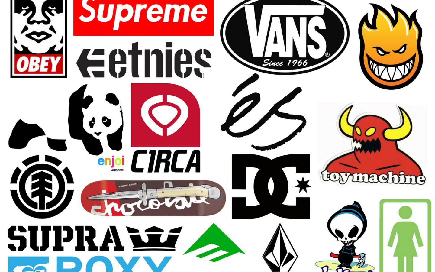 1440x900 Skateboard Brands Wallpaper