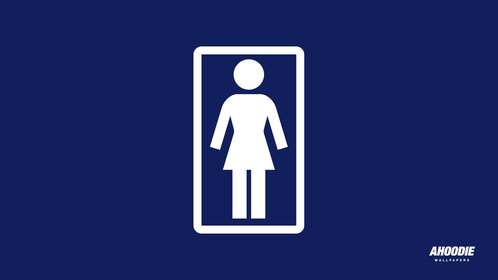 1600x900 Girl Skateboard Logo Wallpaper