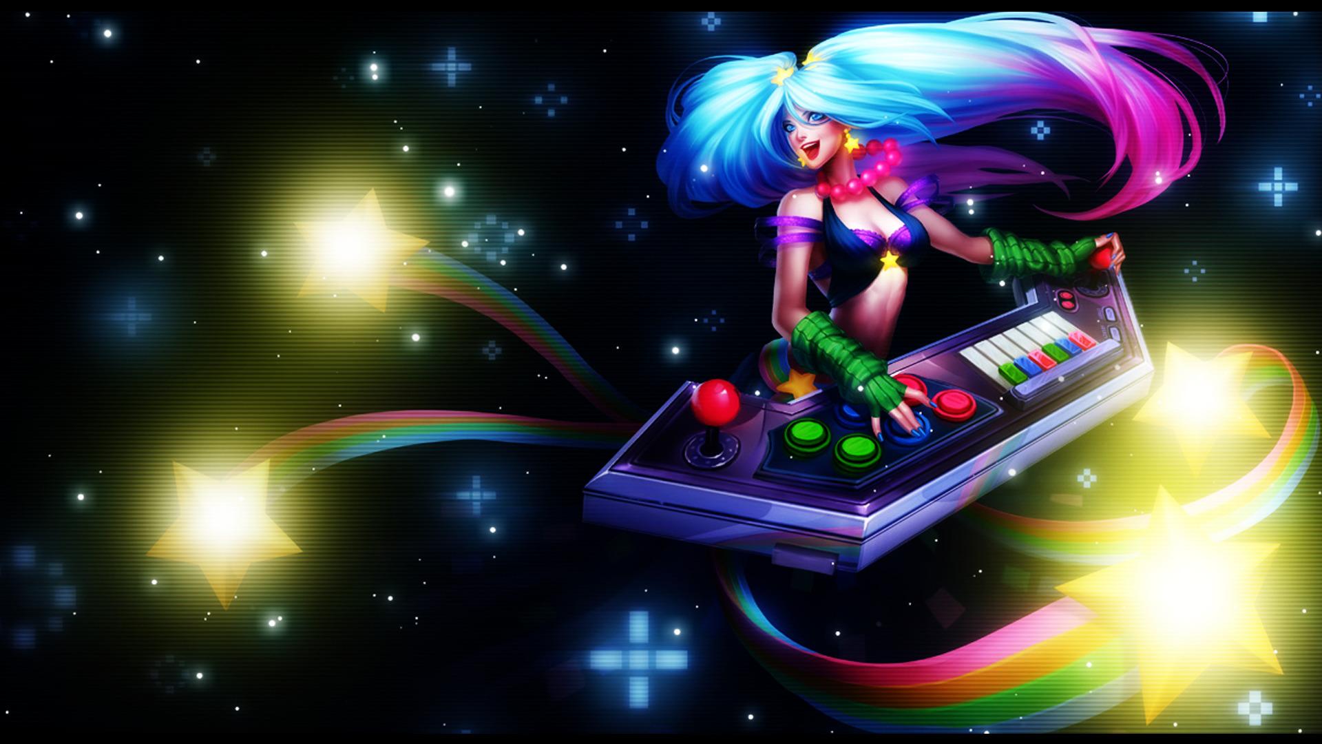 1920x1080 Veigar, League of Legends, APC, Arcade Wallpaper HD / Desktop