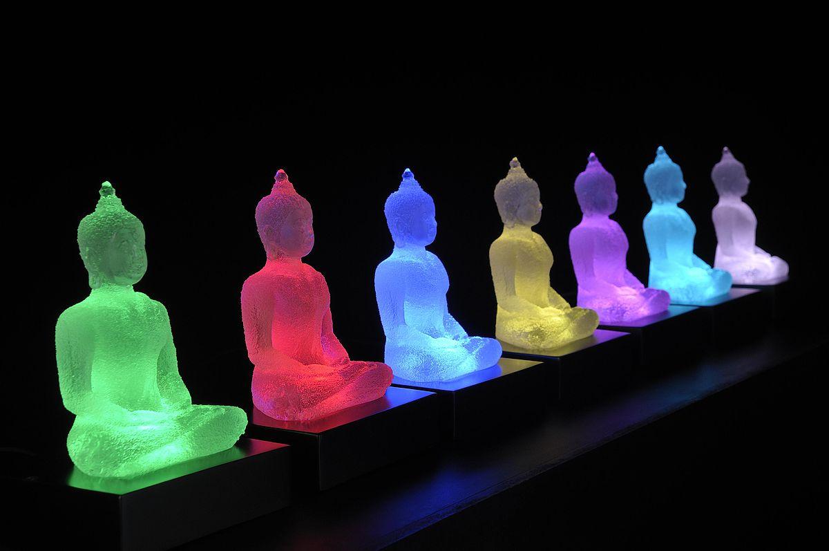 1200x797 Buddha Changing Color Lotus
