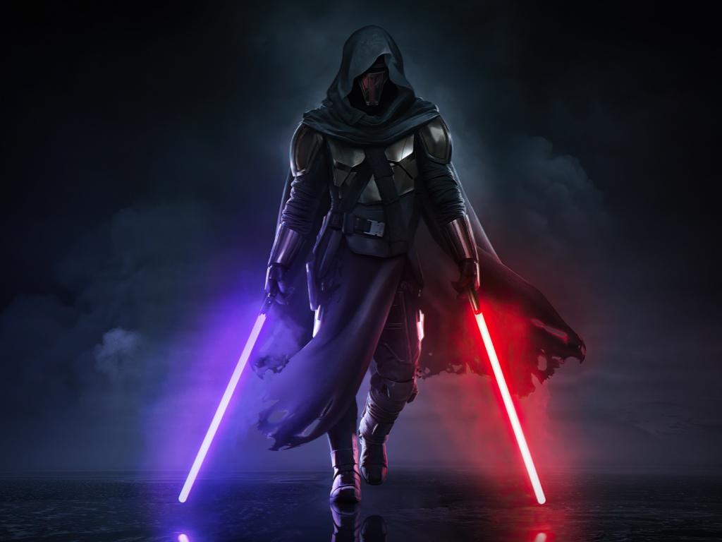 1024x768 Sith Wallpaper 4K, Star Wars, Lightsaber, Dark background, Graphics CGI