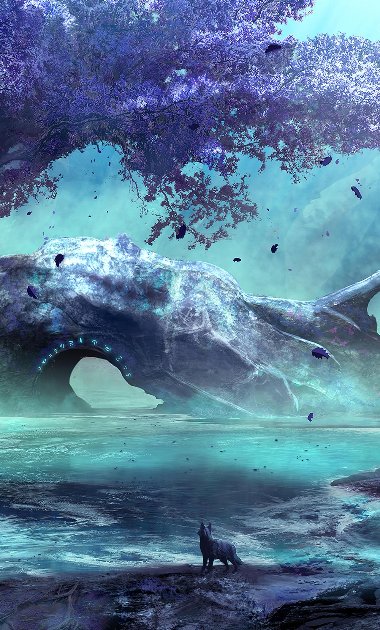 1280x2120 Fantasy Art Creatures Forest 4k iPhone HD 4k Wallpaper, Image, Background, Photo and Picture