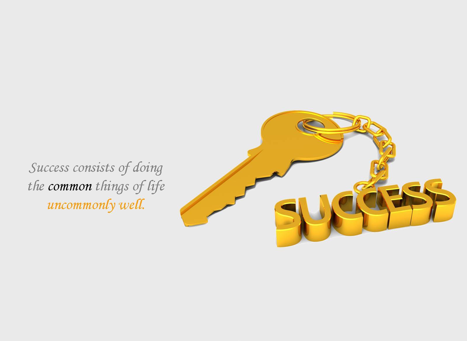 1600x1171 Motivational Wallpaper on Success: Success Consists of doing