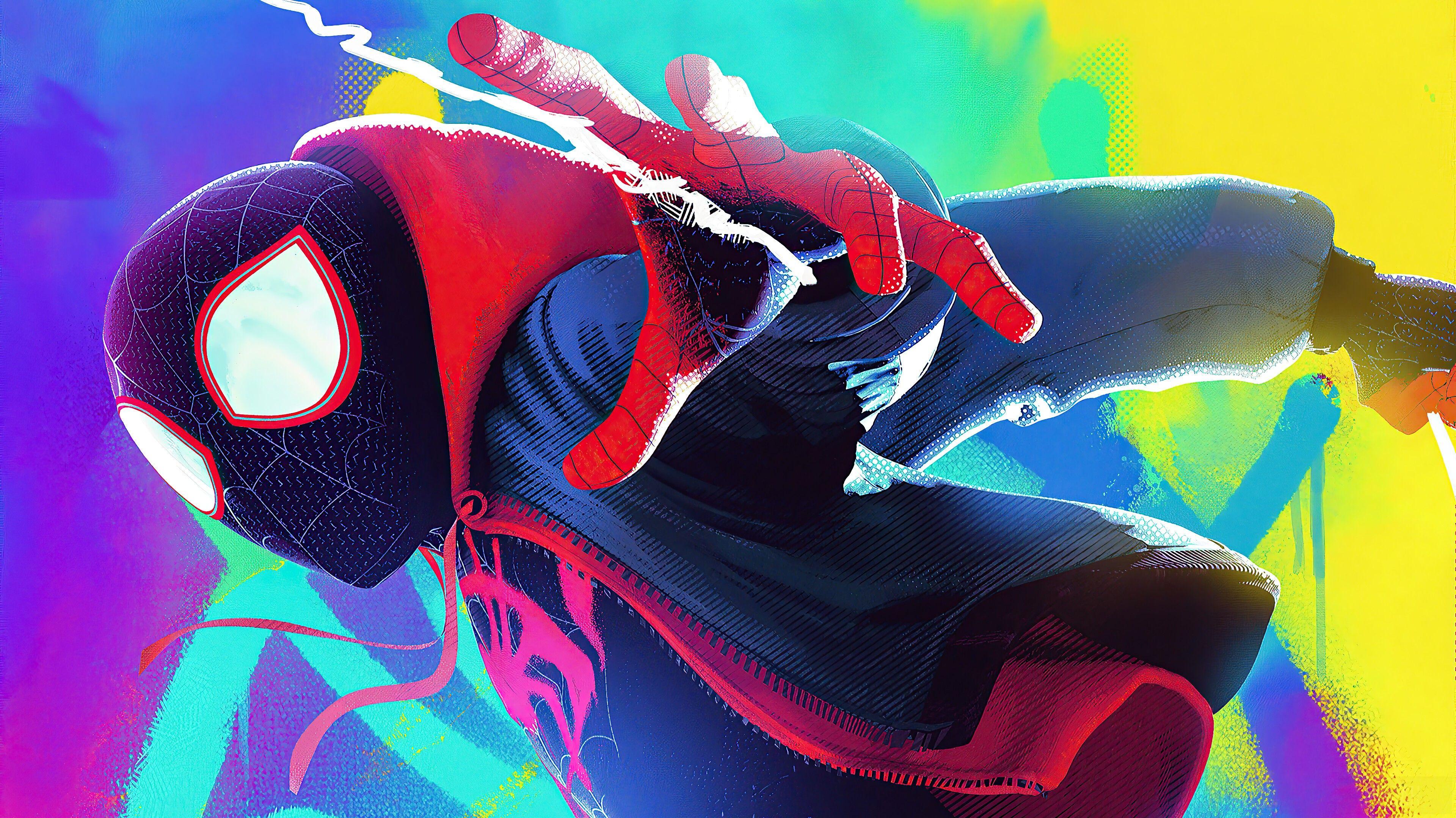 3840x2160 Miles Morales Movie Wallpaper